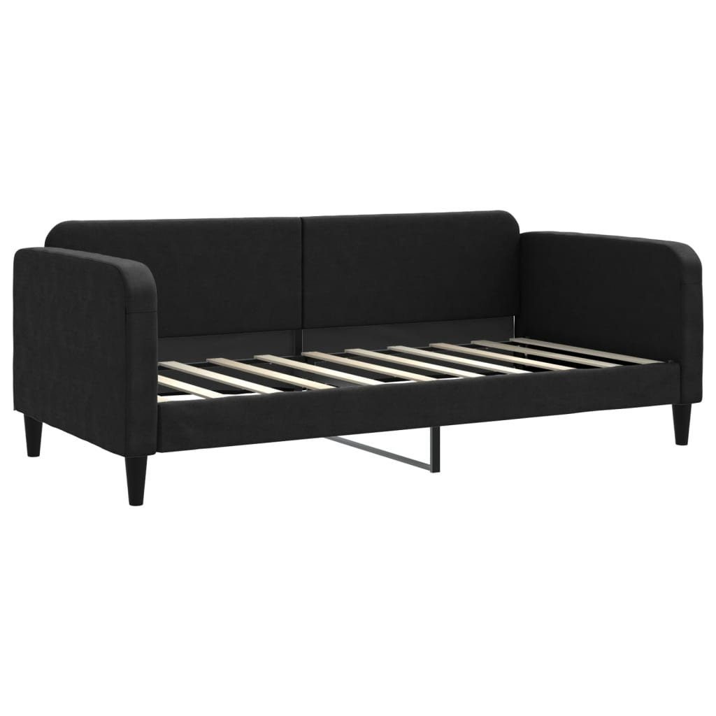 vidaXL Bett Tagesbett Schwarz 90x190 cm günstig online kaufen