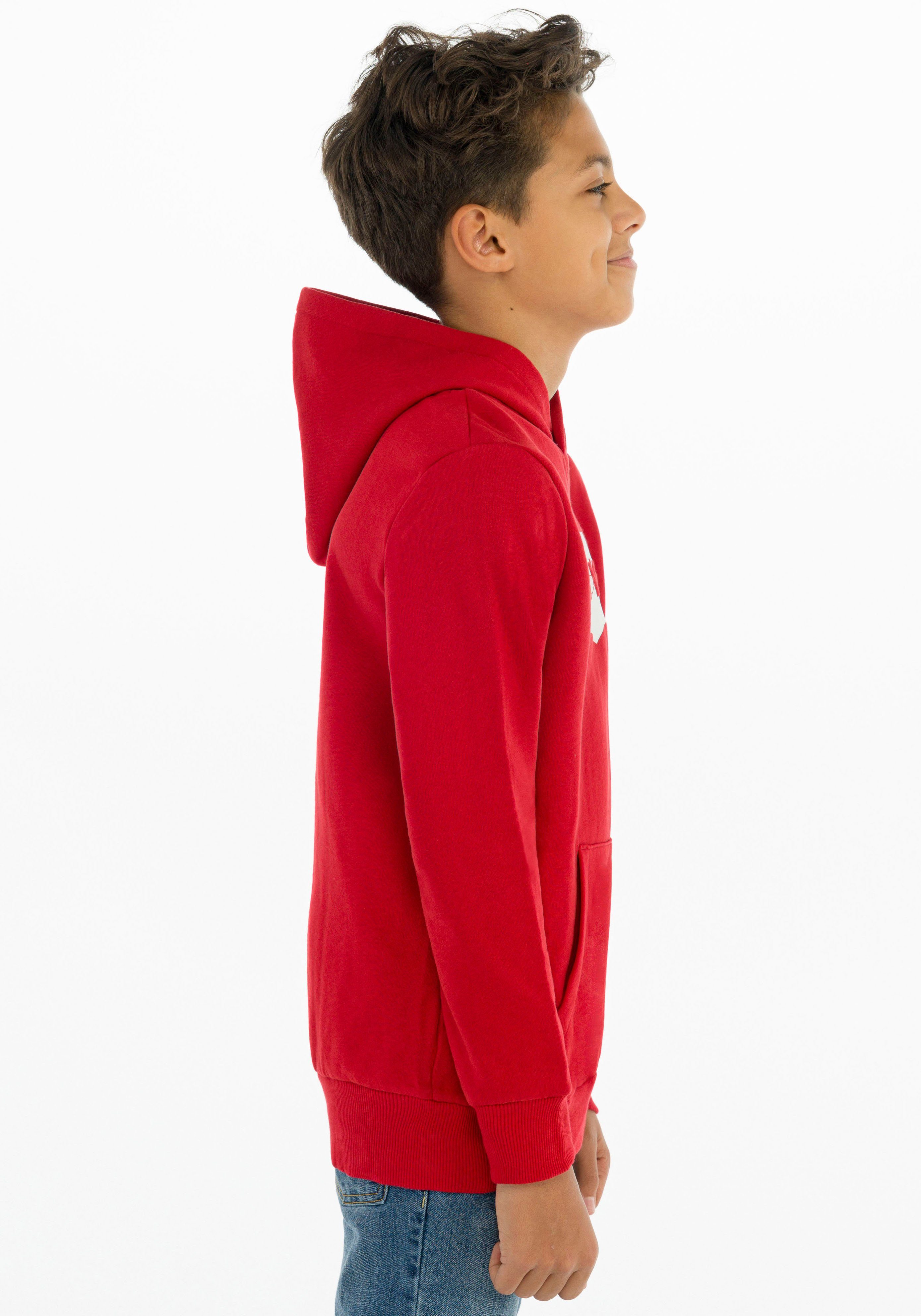 Kapuzensweatshirt Levi's® BOYS HOODIE BATWING red Kids for