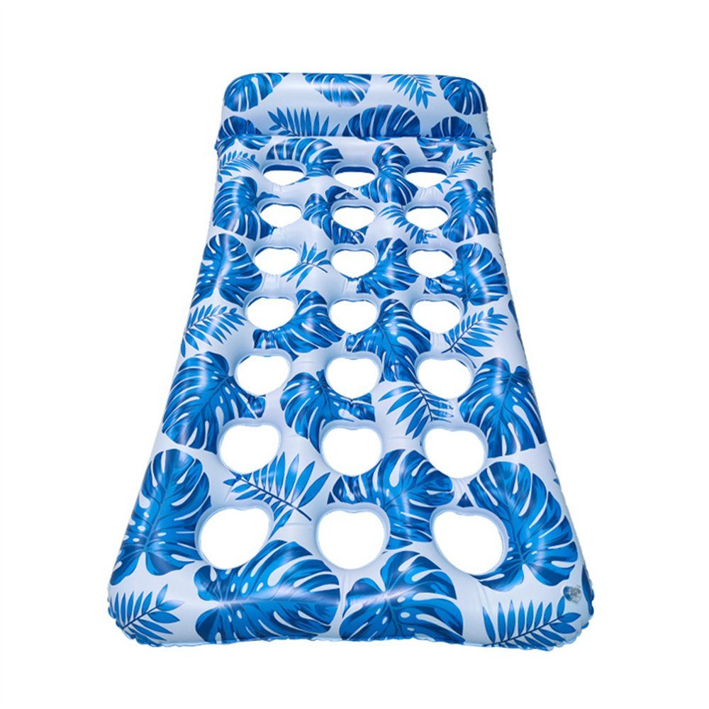 Dekorative Schwimmsitz Pool Löchern mit aufblasbare Hängematte (1-tlg) schwimmendes Bett