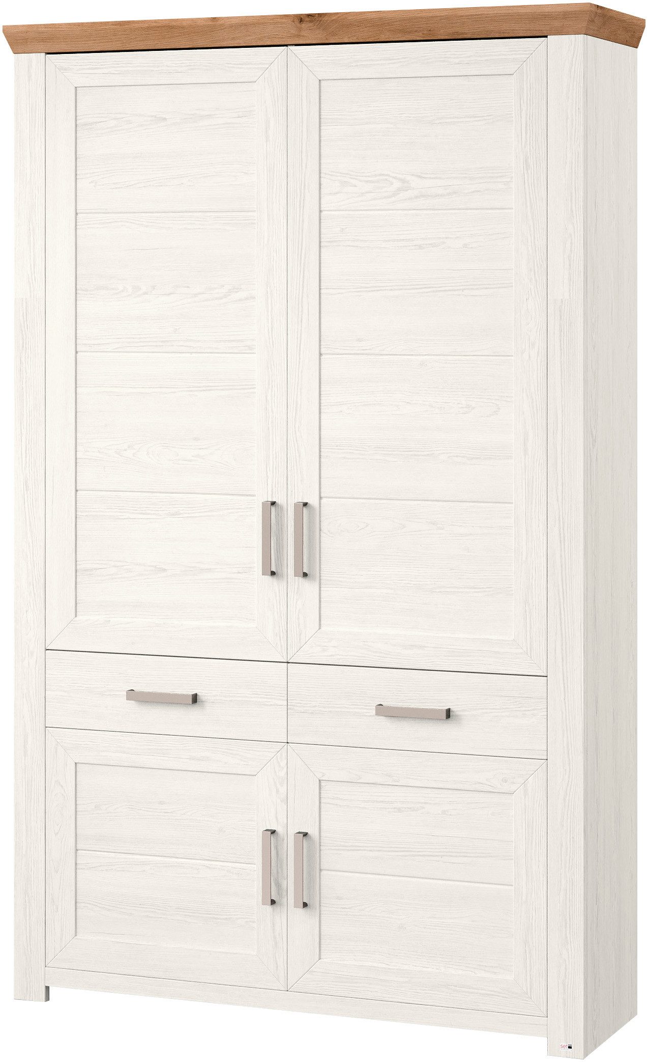 set one by Musterring Regalelement York, mit viel Stauraum, in 3 Farben erhältlich, Breite 129 cm