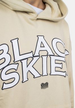 Blackskies Kapuzenpullover Oversized Team Hoodie - Beige-Schwarz Medium