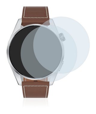 BROTECT Schutzfolie für Tisoutec Smartwatch, Displayschutzfolie, 2 Stück, Folie matt entspiegelt
