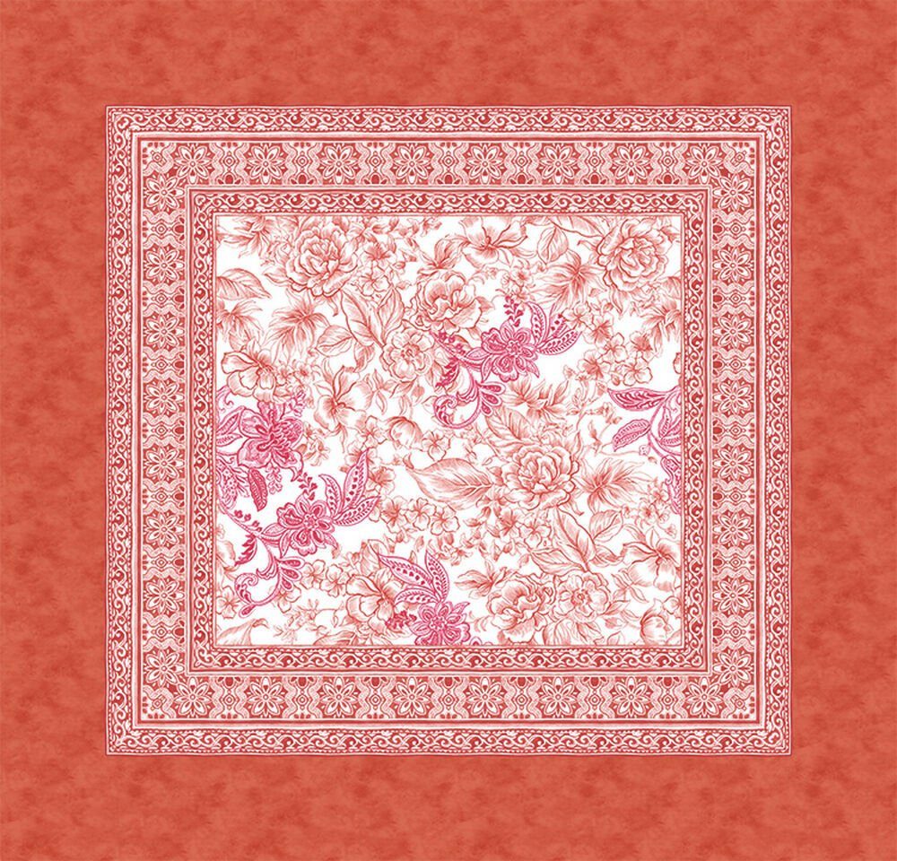 Bassetti Tischdecke CAPODIMONTE, mit Blumenmuster