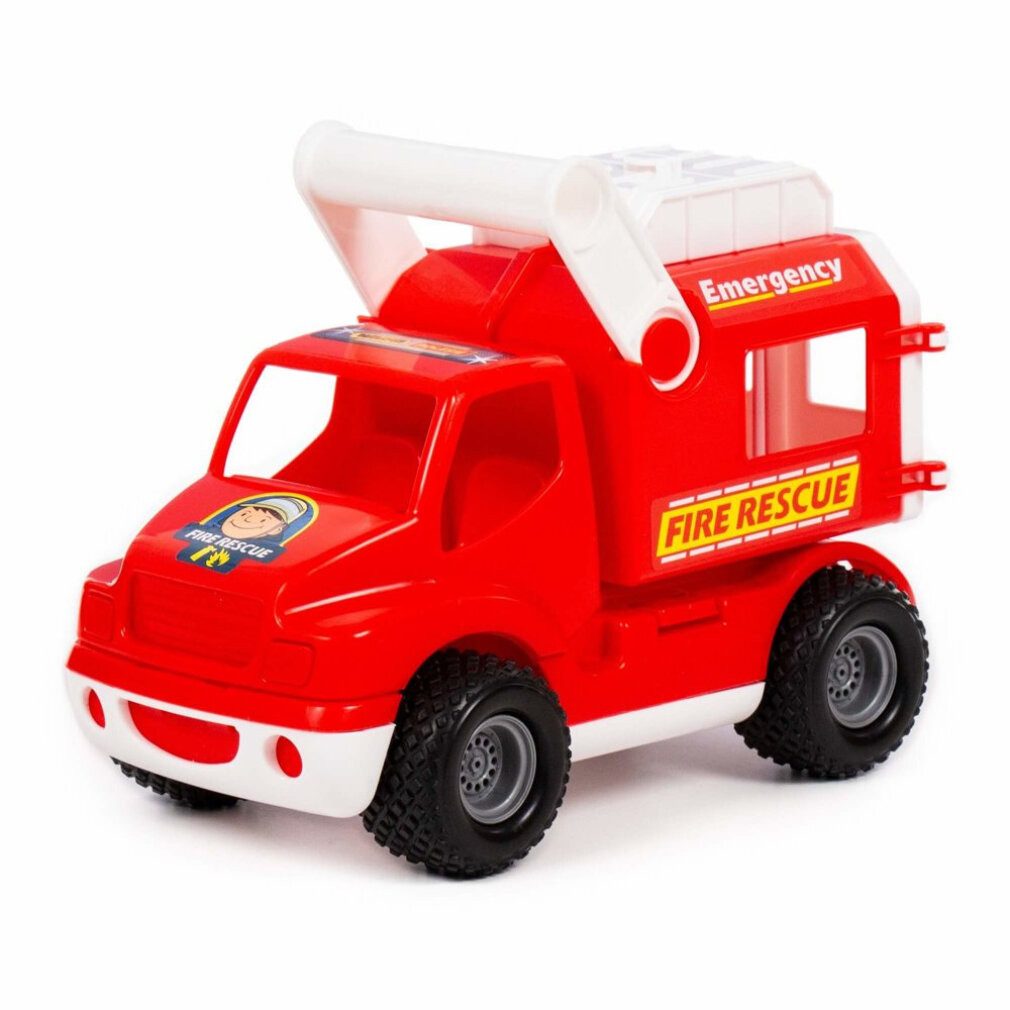 WADER QUALITY TOYS Spielzeug-Boot Feuerwehrauto ConsTruck Red Polesie 41920