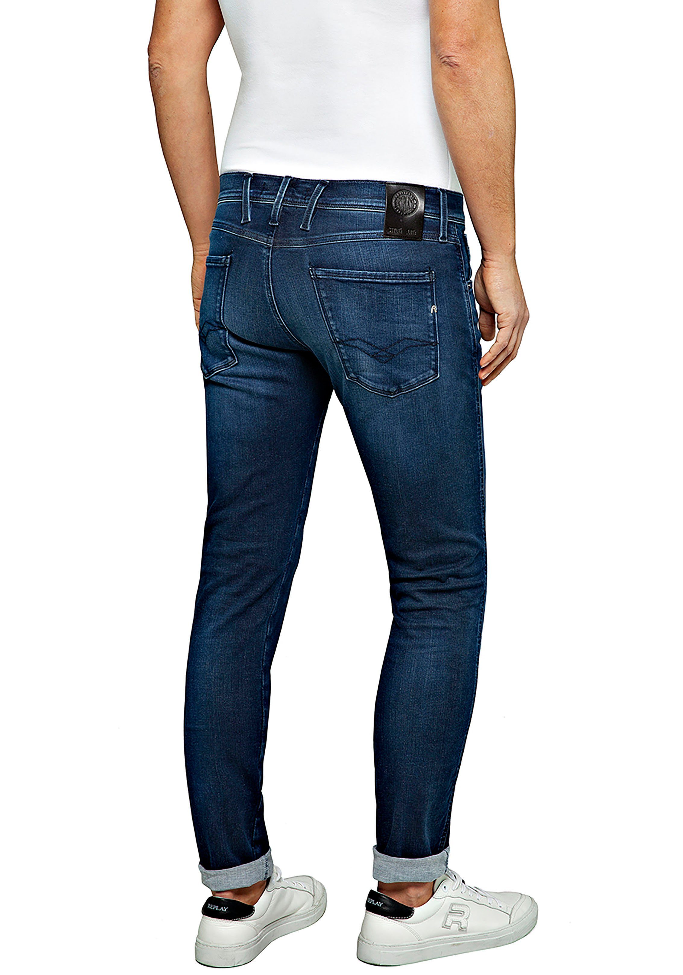 Replay Slim-fit-Jeans ANBASS HYPERFLEX BIO mit Stretch-Anteil