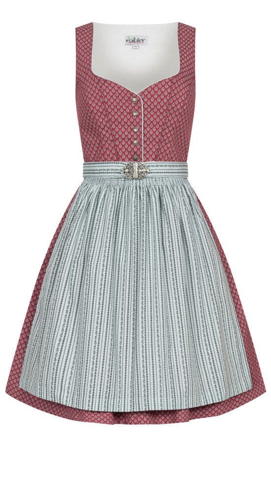 NÜBLER Dirndl Mini Dirndl Fredericke in Rot von Nübler mehr