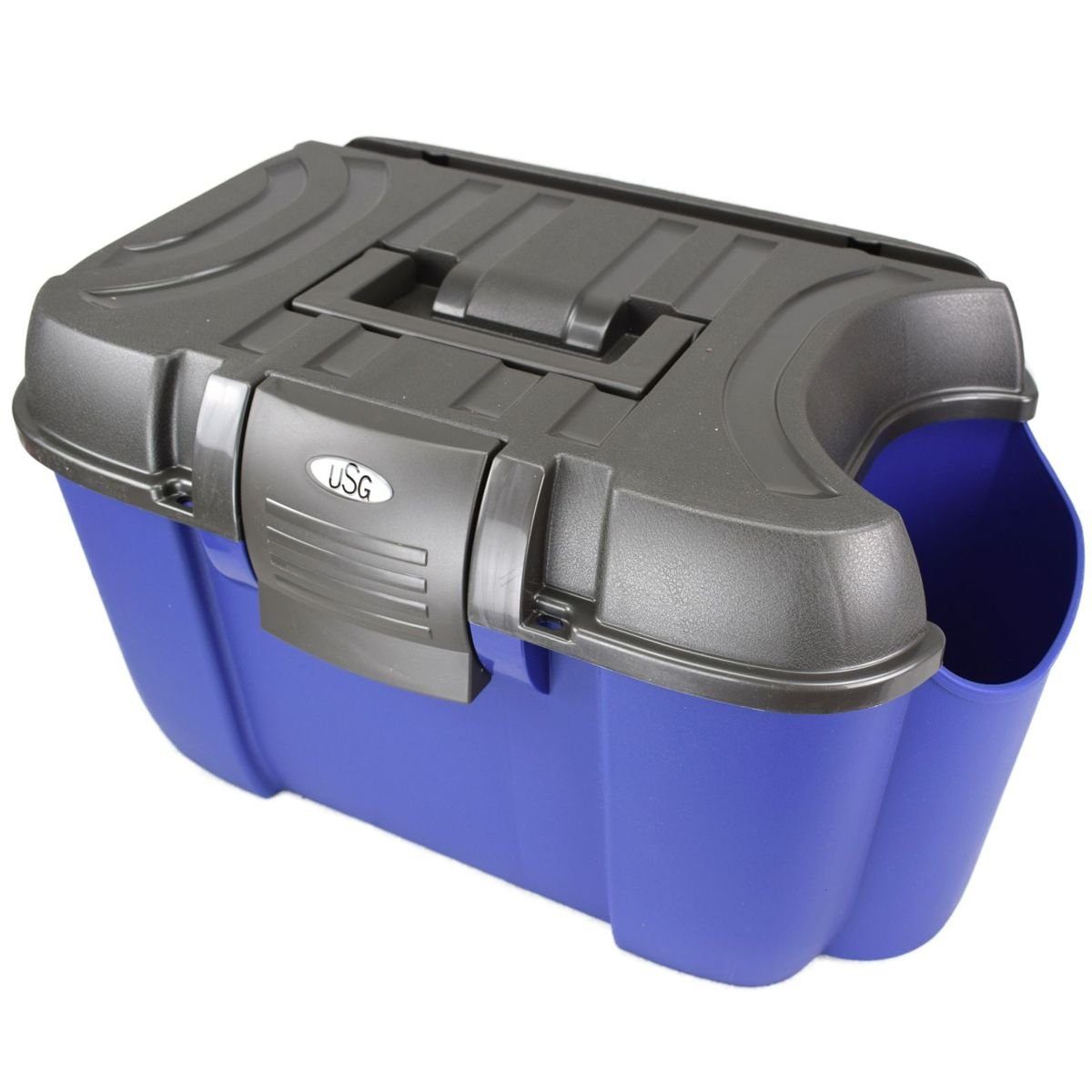 USG Aufbewahrungsbox Putzbox Koala in blau oder rot von USG Kunststoffbox mit Flaschenfach, inkl. Einlage