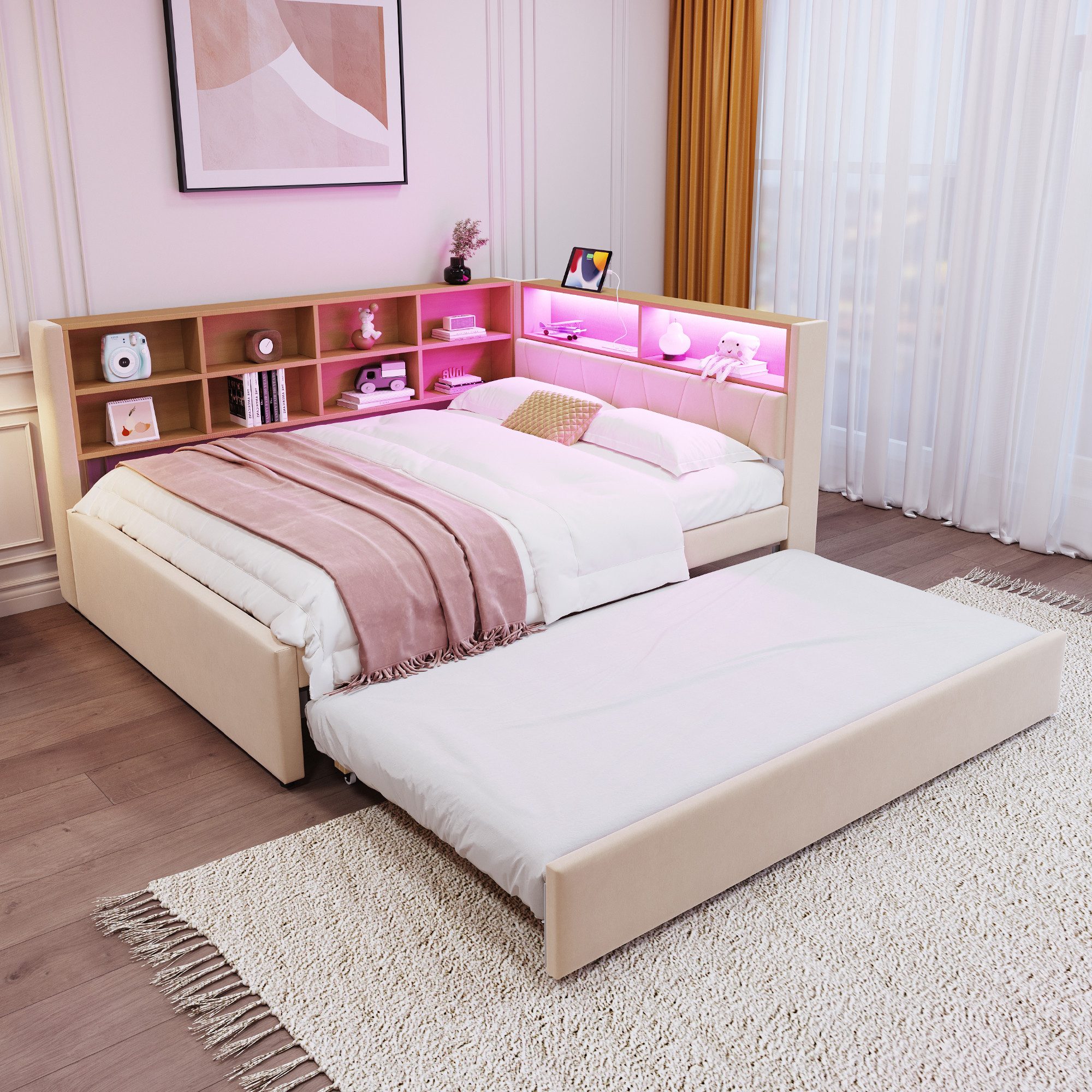 HAUSS SPOLE Schlafsofa 90x200 mit ausziehbett günstig online kaufen