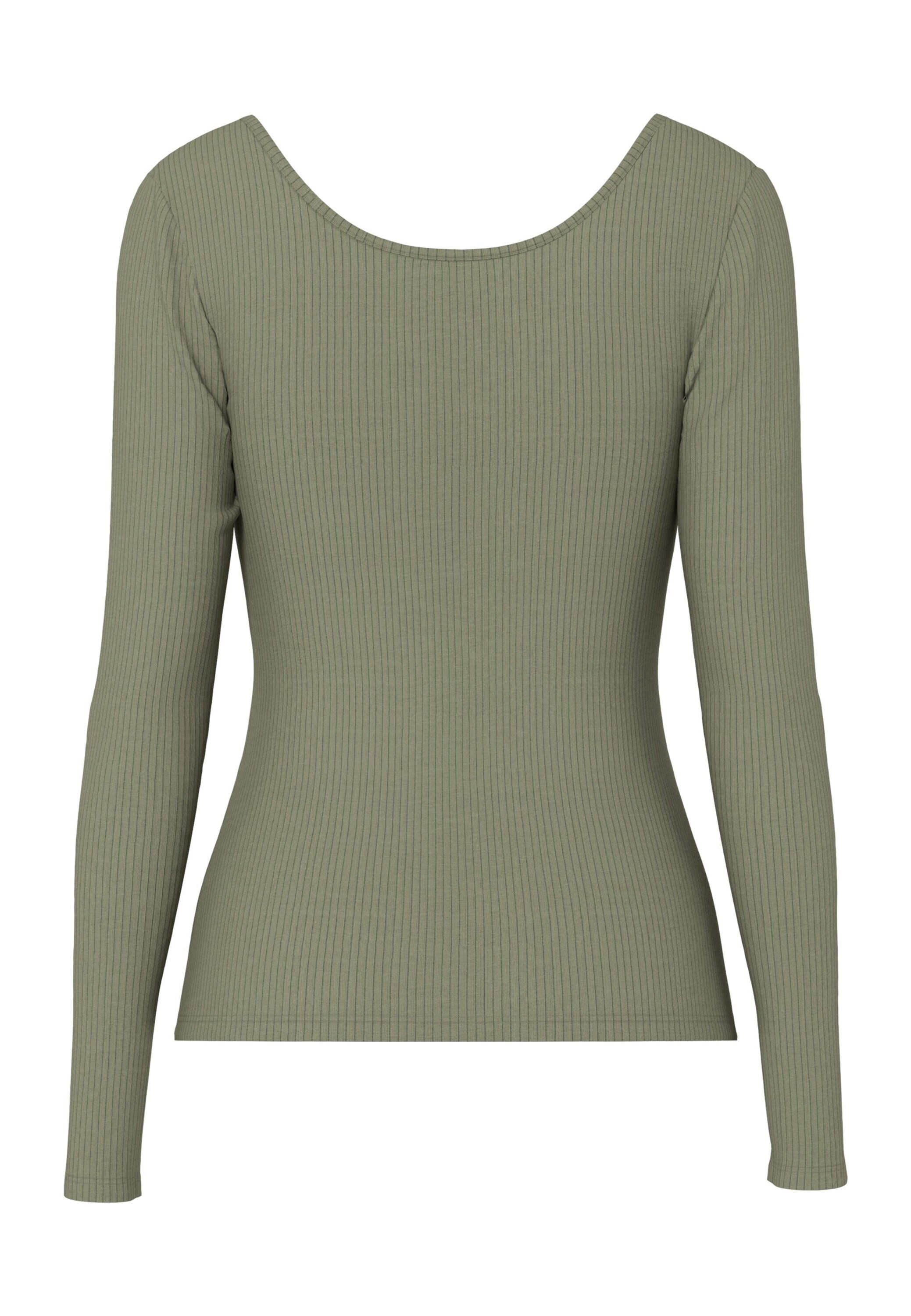 pieces Langarmshirt Kitte (1-tlg) Plain/ohne Details günstig online kaufen