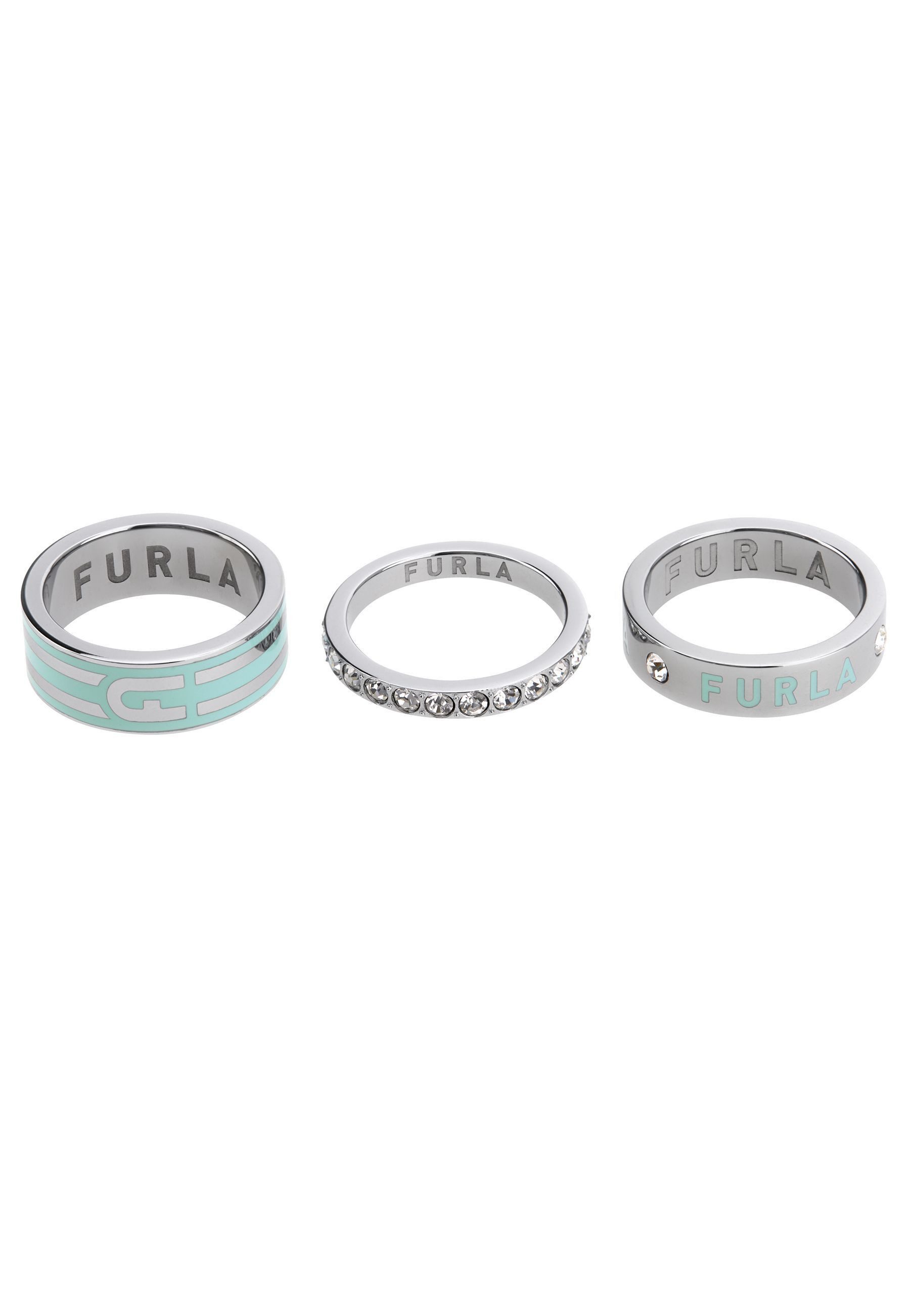 Furla Fingerring FURLA ARCH STRIPE (1-tlg), Stainless steel