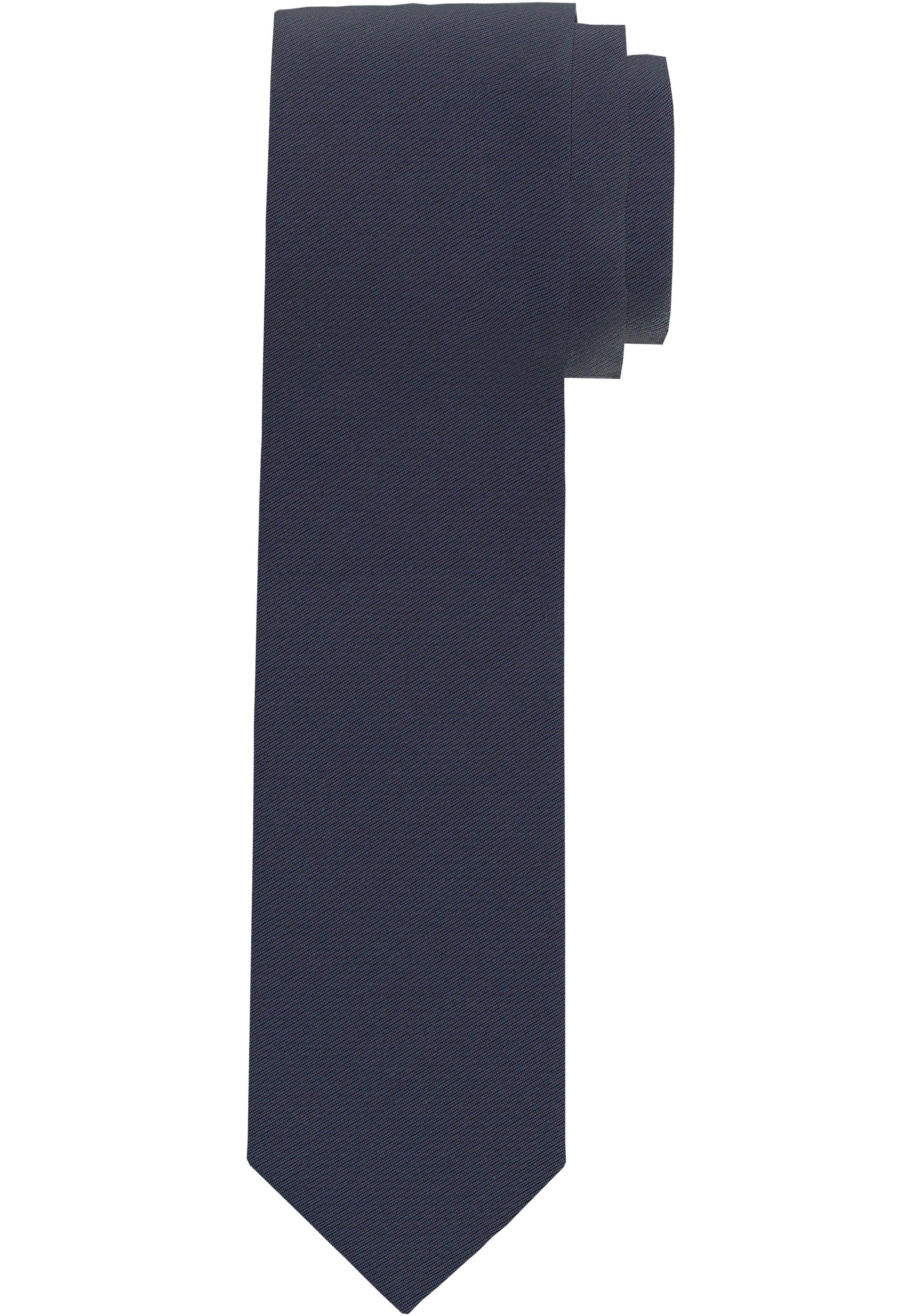 OLYMP Seidenkrawatte marine Krawatte