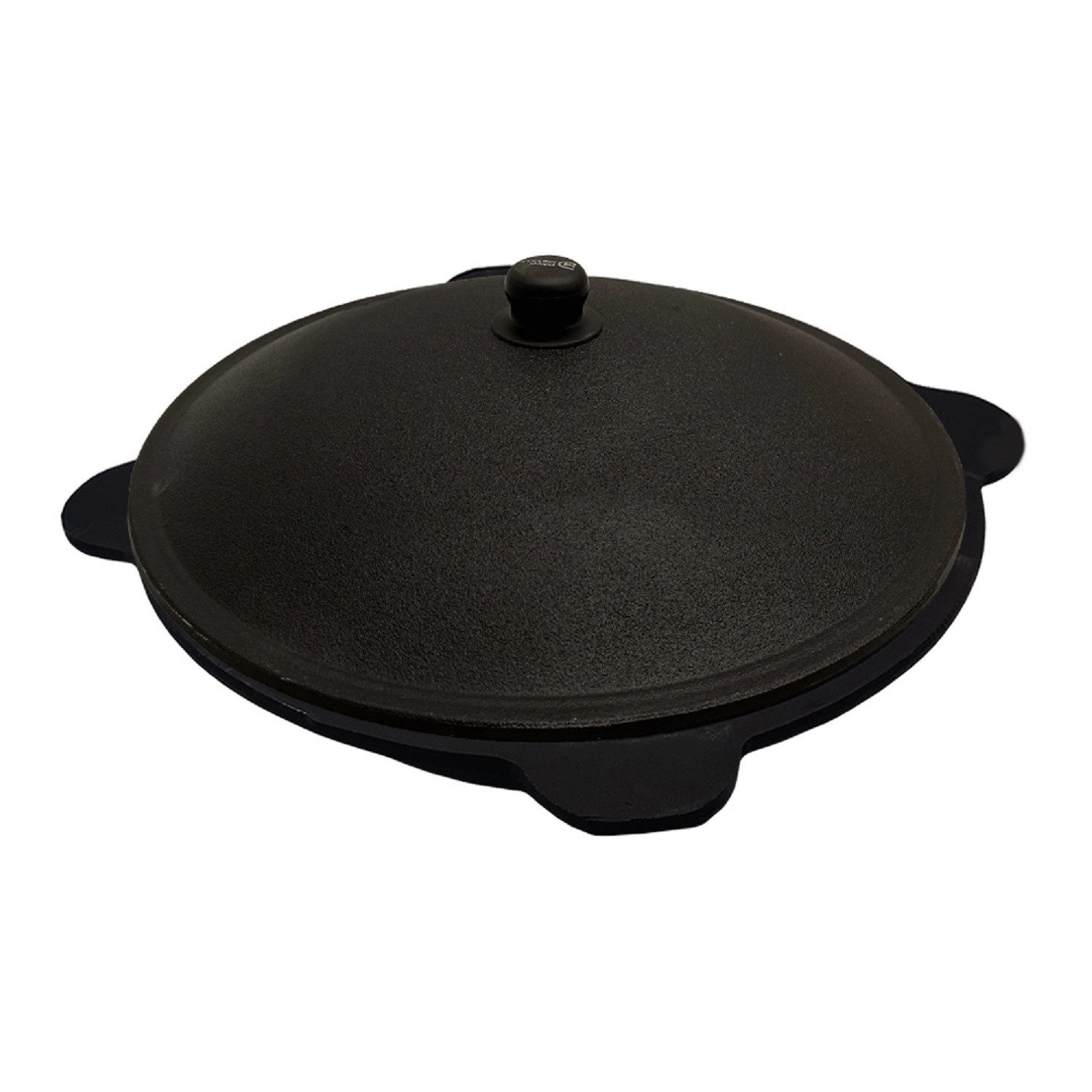 Olymp Handels GmbH Holzkohlegrill Utschak mit Kazan 16 L Feuerofen Set Kasan aus Gusseisen