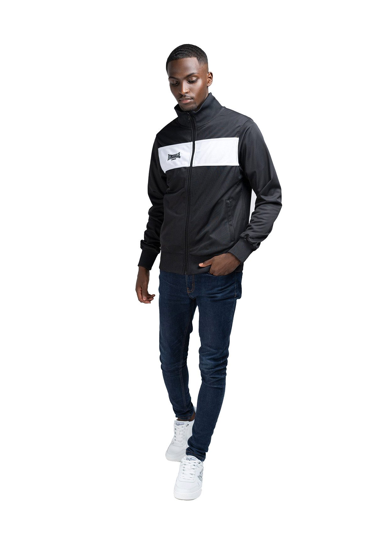 Lonsdale Trainingsjacke Alnwick (1-St., kein Set) mit Stehkragen