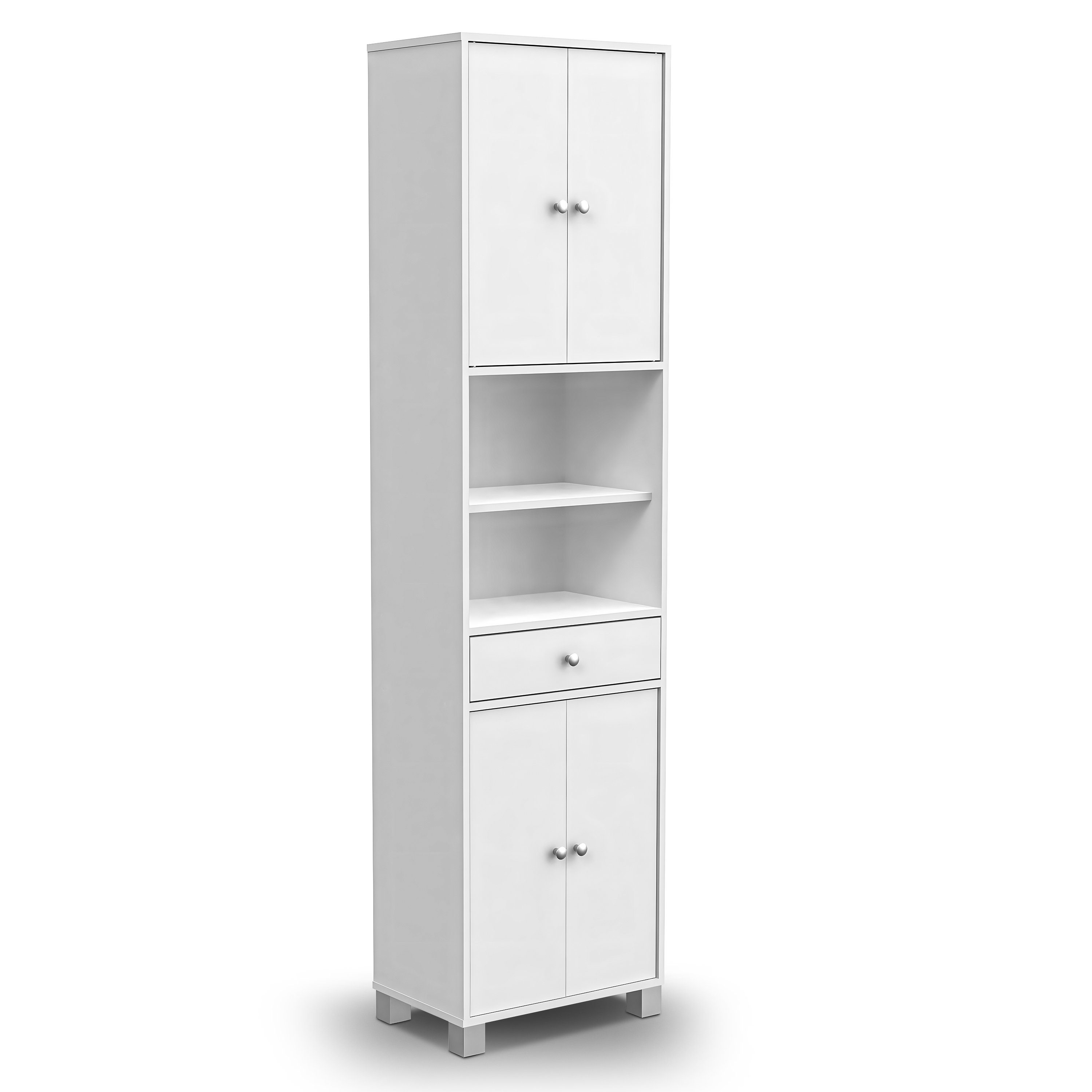 habeig Hochschrank Badschrank Mehrzweckschrank Regal Schrank günstig online kaufen