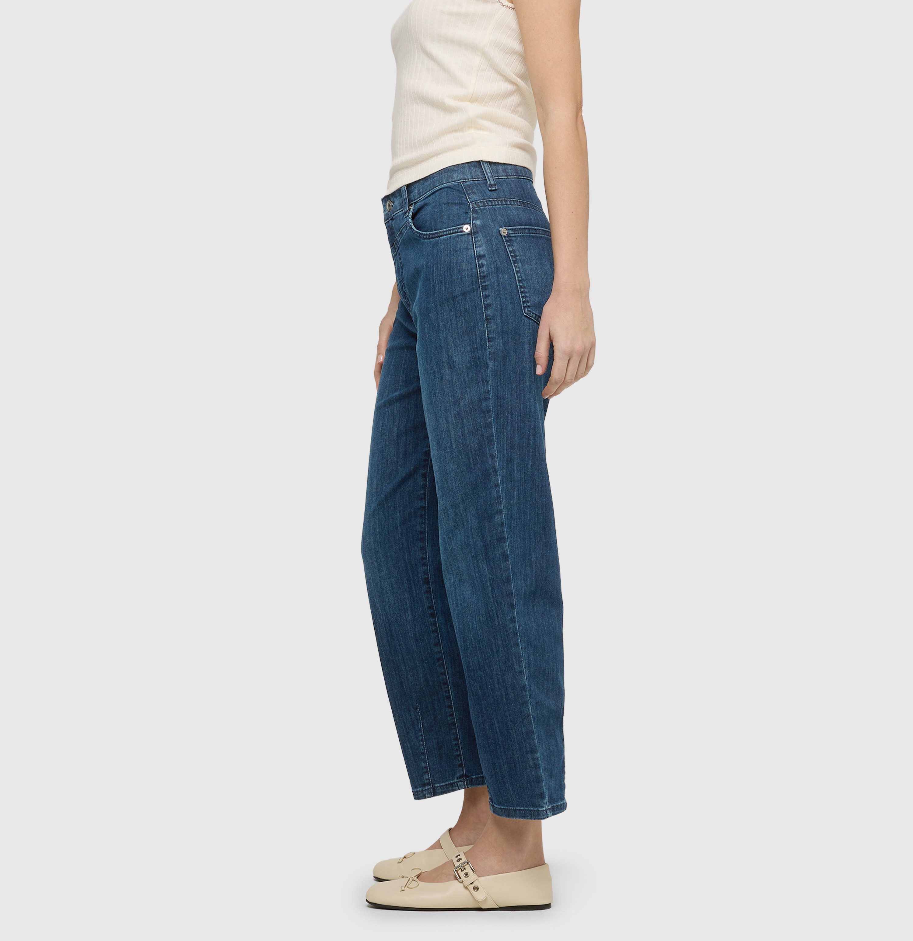 MAC Straight-Jeans mit Taschen