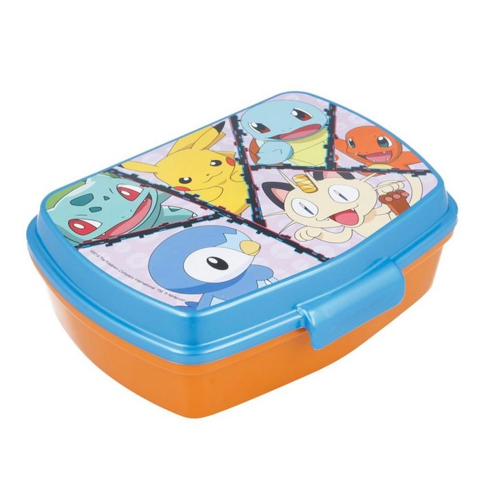 POKÉMON Lunchbox Brotdose Pokemon Box Frühstück Kinder Vesper Dose Sandwich