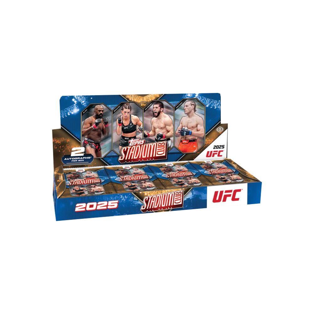 Topps Sammelkarte 2025 Topps UFC Stadium Club Hobby Box Englisch