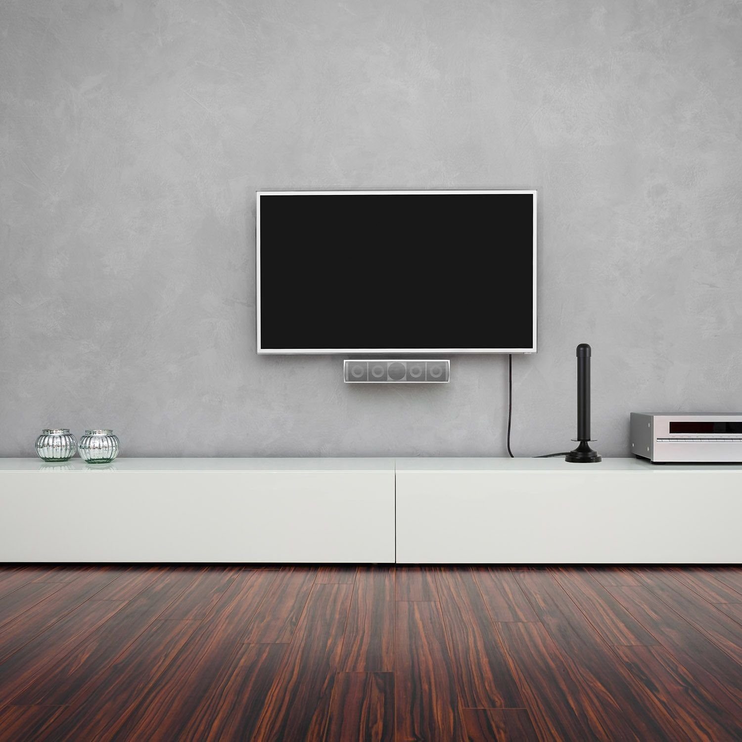 Wicked Chili DVB-T2 / DVB-T Antenne für HD Receiver (3m, 6dBi) Innenantenne (DVB-T, DVB-T2, für Innenbereich, DVBT2), Ideal für DVB-T2 / DVB-T Receiver Comag, Crypto, Digitalbox, Edision
