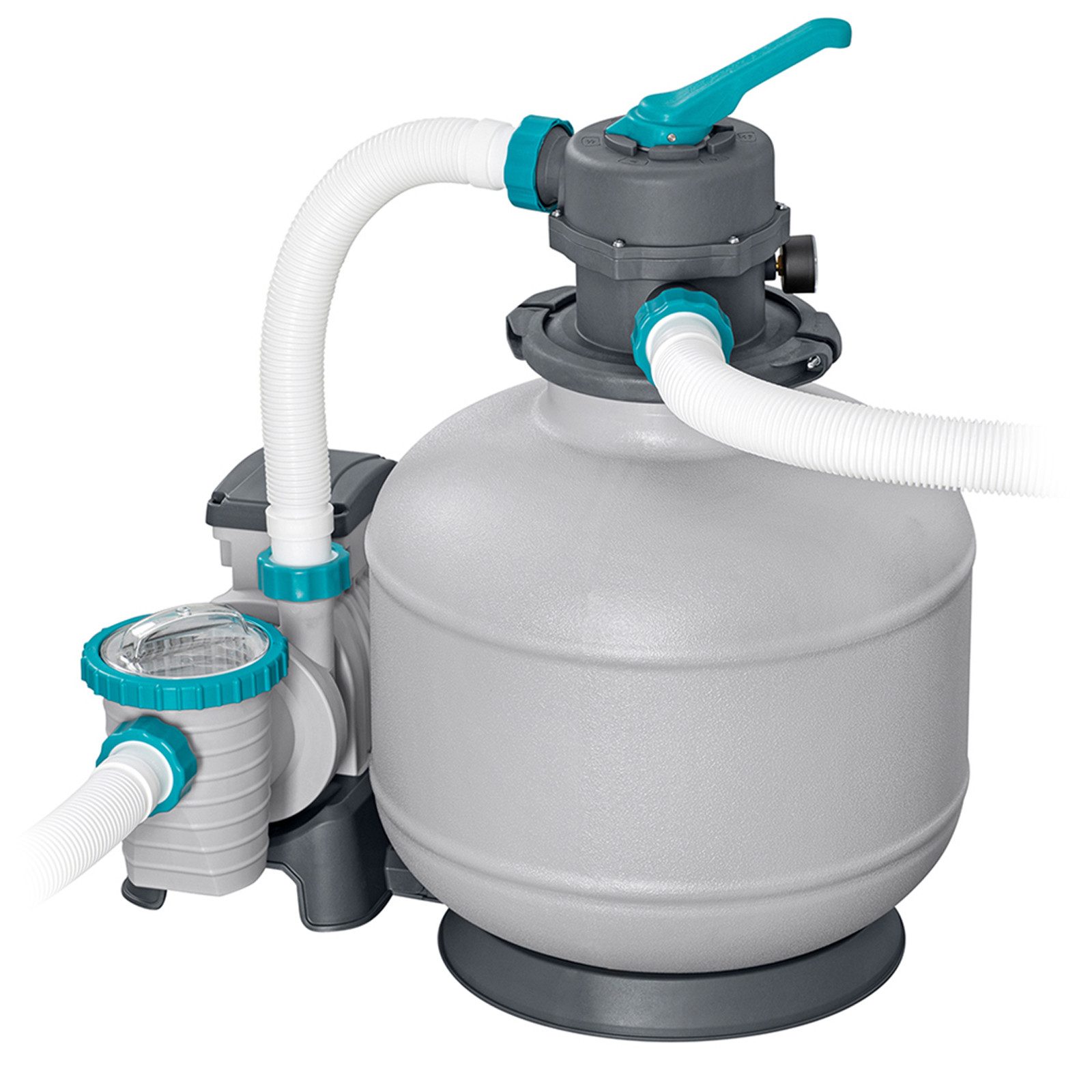 BESTWAY Sandfilteranlage 58499 Flowclear Profi Sandfilteranlage Pool Filterpumpe mit Timer