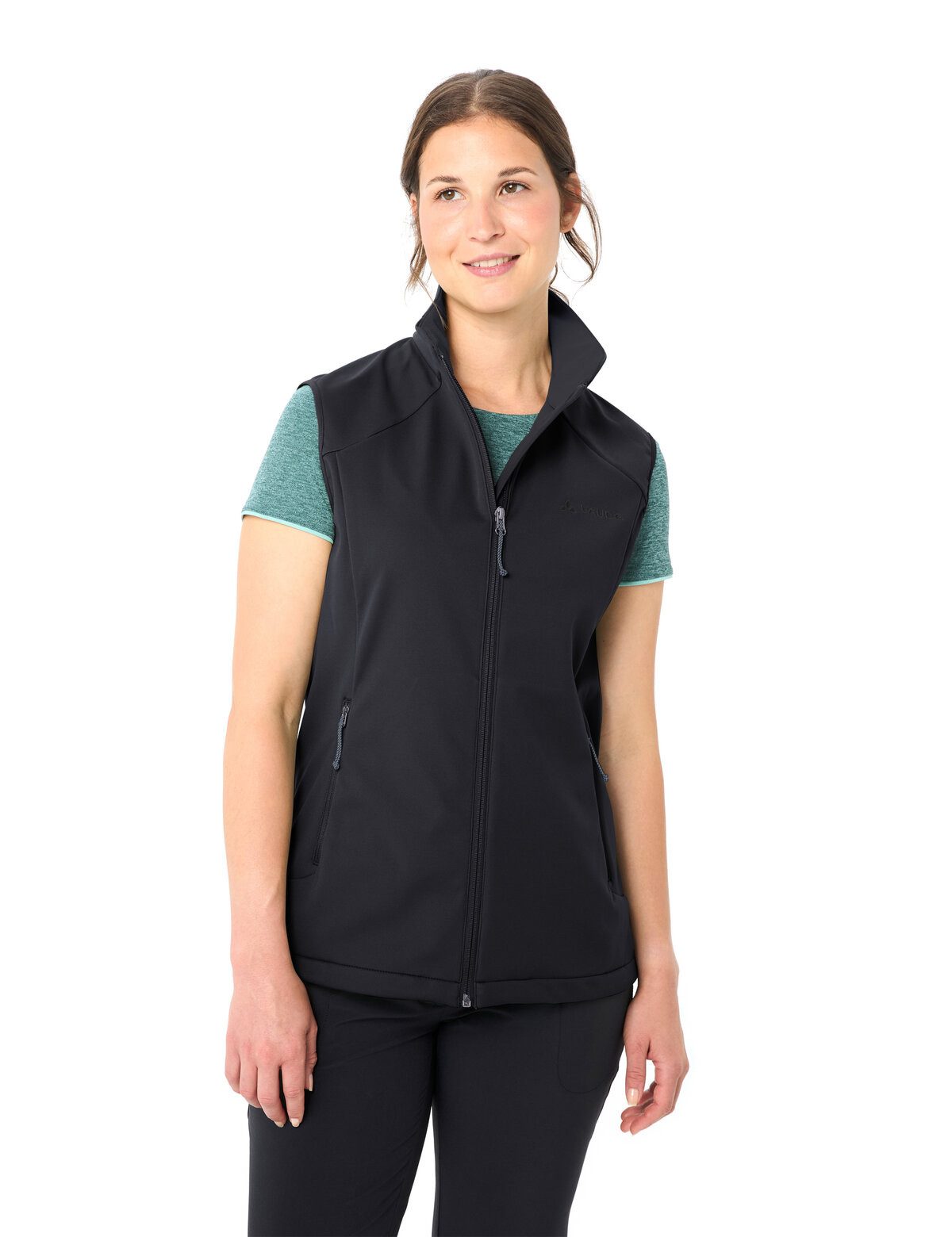 VAUDE Softshellweste Women's Everhike Softshell Vest windabweisend, wasserabweisende Oberfläche, wärmeisolierend