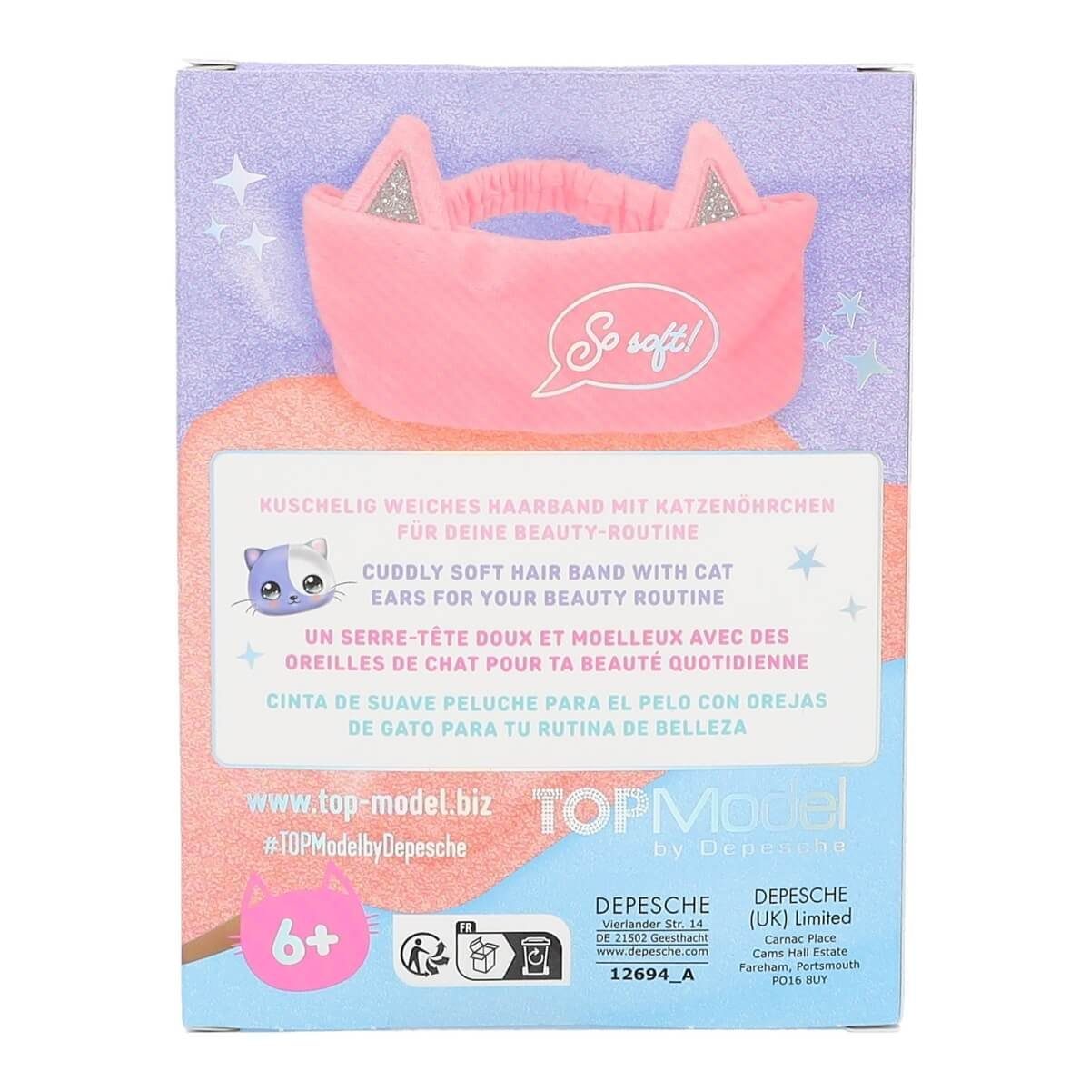 Depesche Haarband TOPModel Kosmetikhaarband BEAUTY and ME