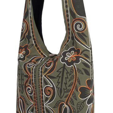 KUNST UND MAGIE Schultertasche Schultertasche Umhängetasche Shopper Goa Handtasche Beutel Tasche Boho