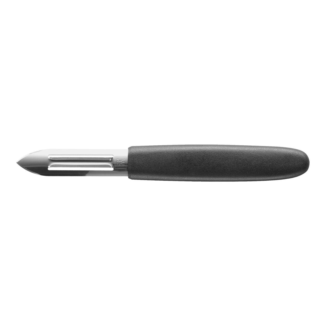 Zwilling Gemüsemesser ZWILLING Gemüsemesser Messerset, 2-tlg. Sparschäler Schwarz Edelstahl