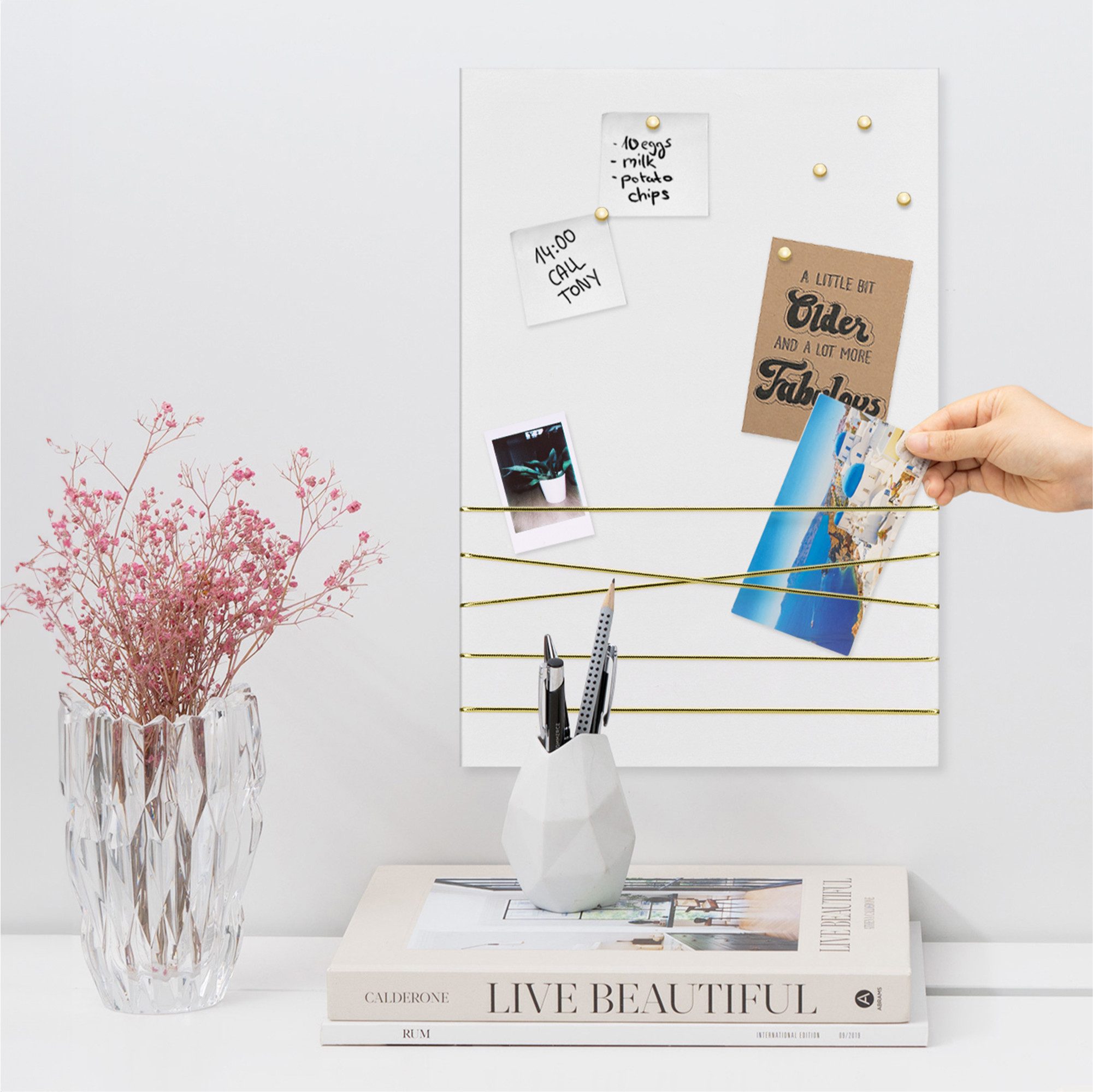 Navaris Memoboard Pinnwand Collage Fotowand aus günstig online kaufen