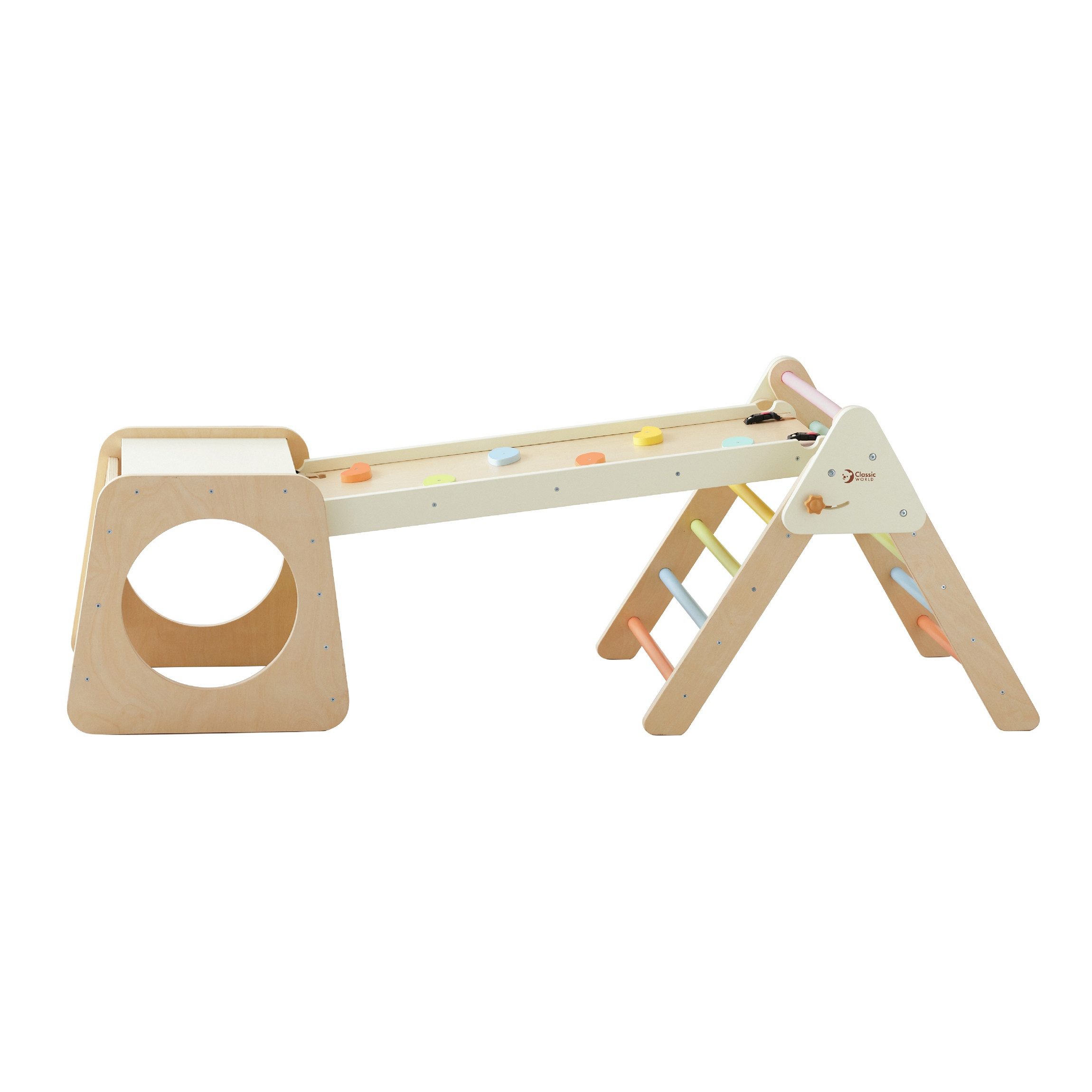 Classic World Klettergerüst Classic World – Klettergerüst klein – 176x60x60cm, aus Holz