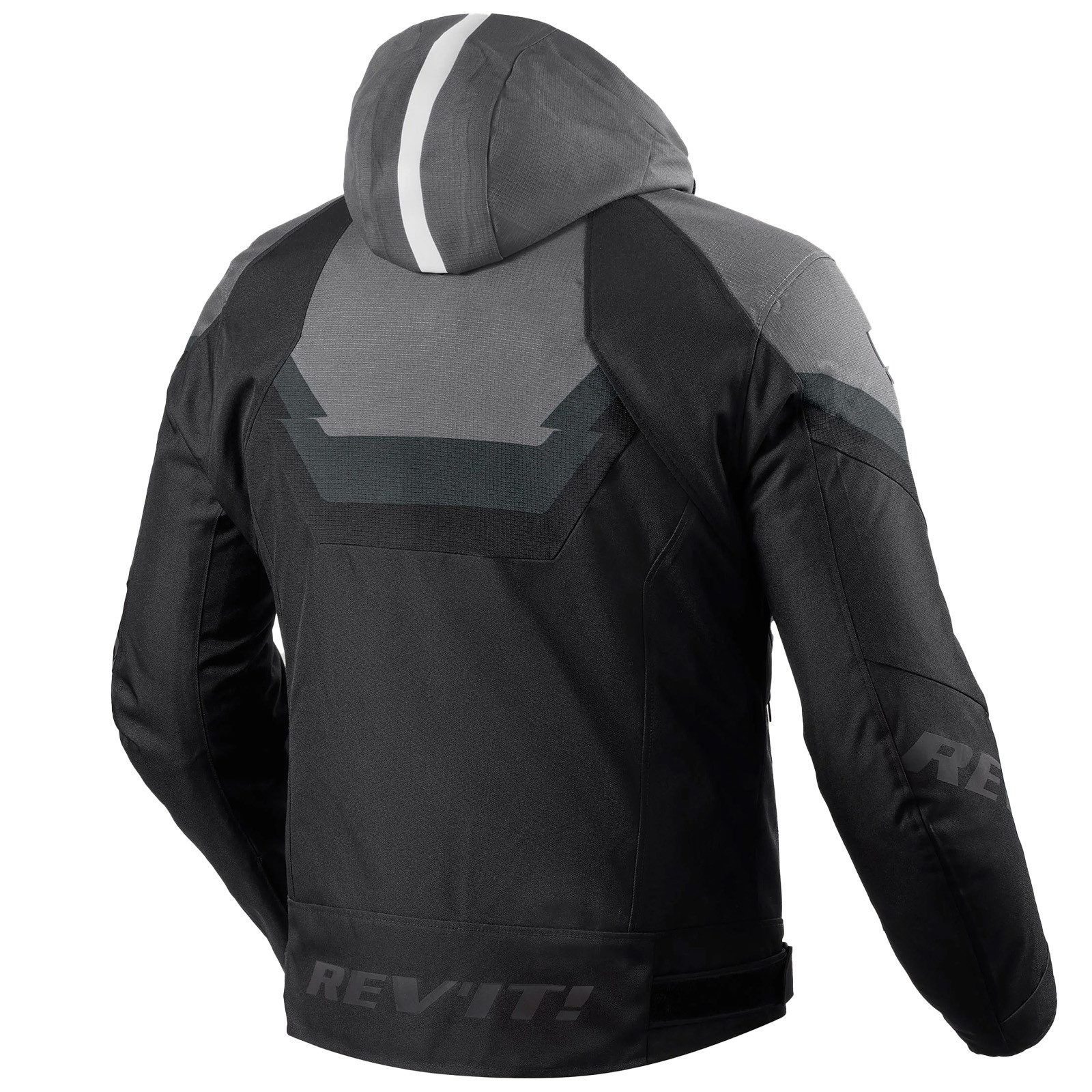 Revit Motorradjacke Revit Quantum 3 H2O Textiljacke Schwarz / Grau atmungsa günstig online kaufen