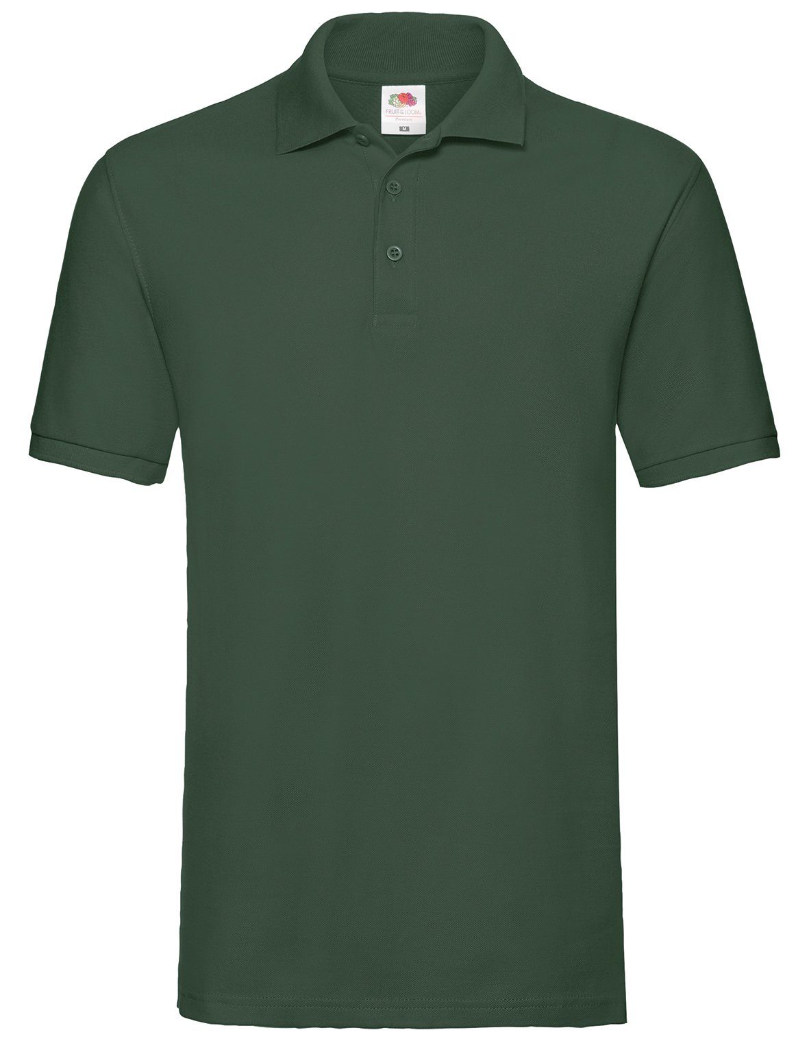 Fruit of the Loom Poloshirt Fruit of the Loom Premium Polo flaschengrün