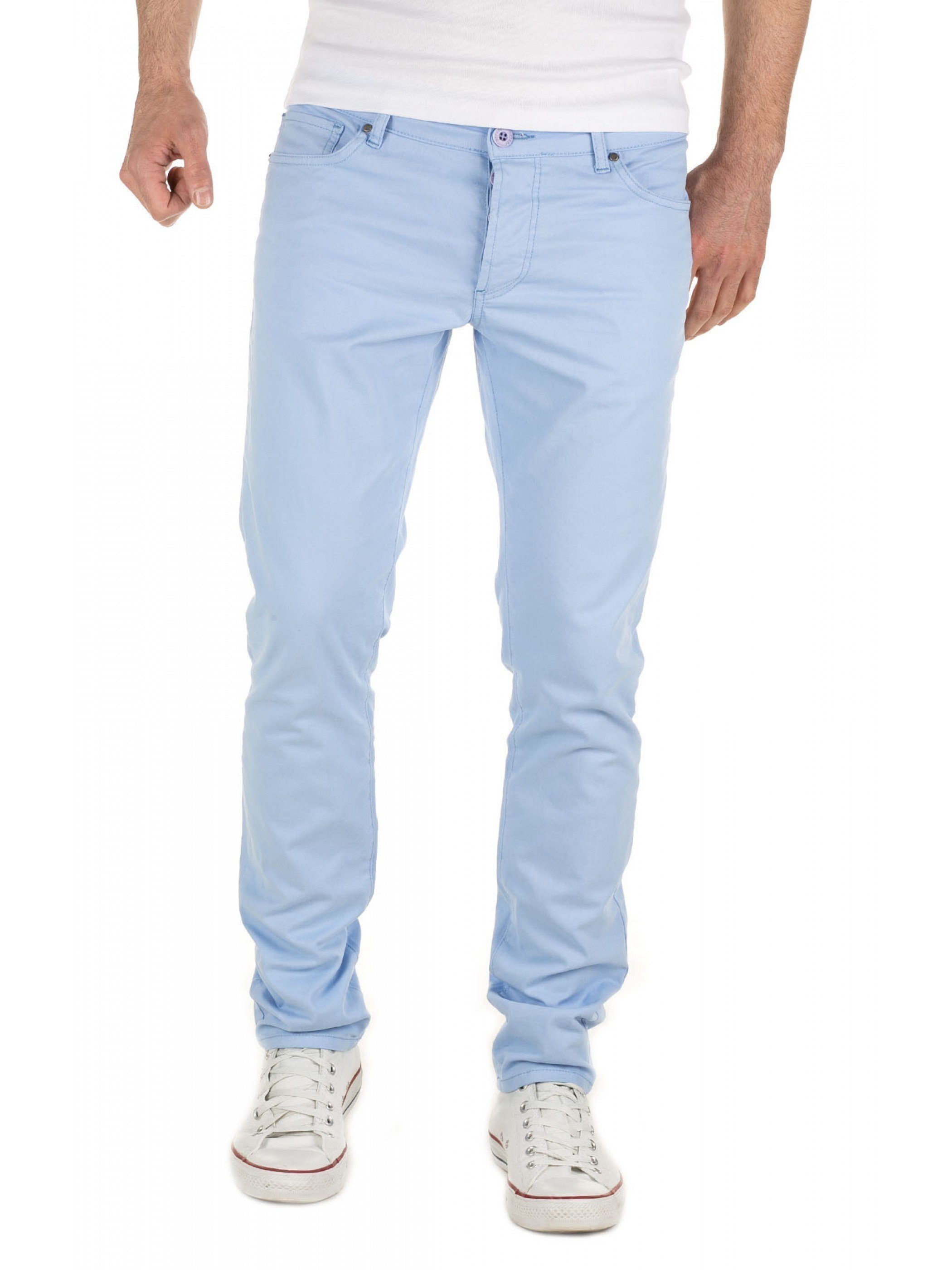 Yazubi Chinos Simon Chino Pants Simon Blau (brunnera blue 163922)