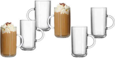 Ritzenhoff & Breker Latte-Macchiato-Glas Glühwein- /Teeglas-Set Marco, Glas, hitzebeständig, 270 ml, 6-teilig