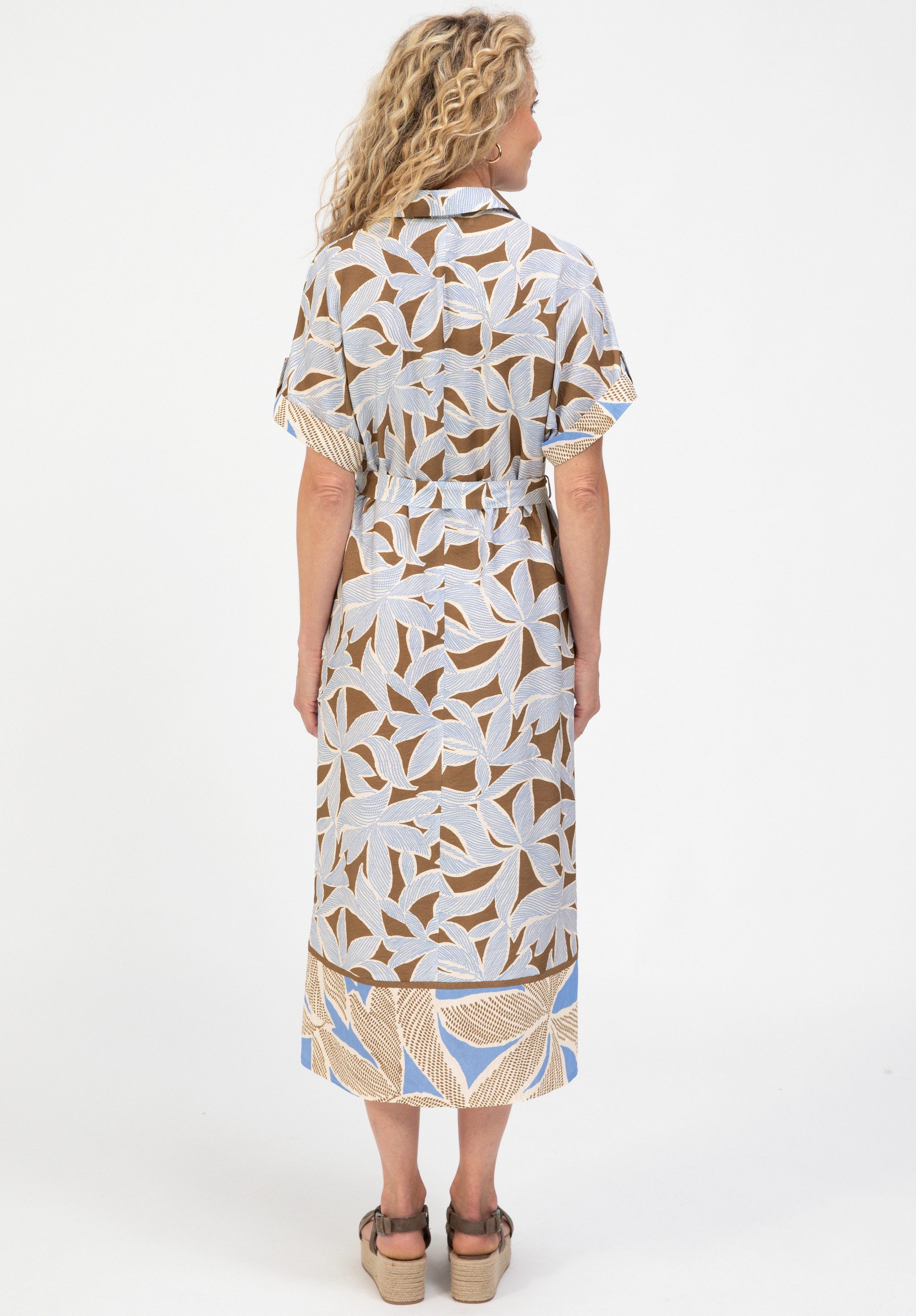 bianca Sommerkleid SELMA in tollem Allover Print und Trendfarbe