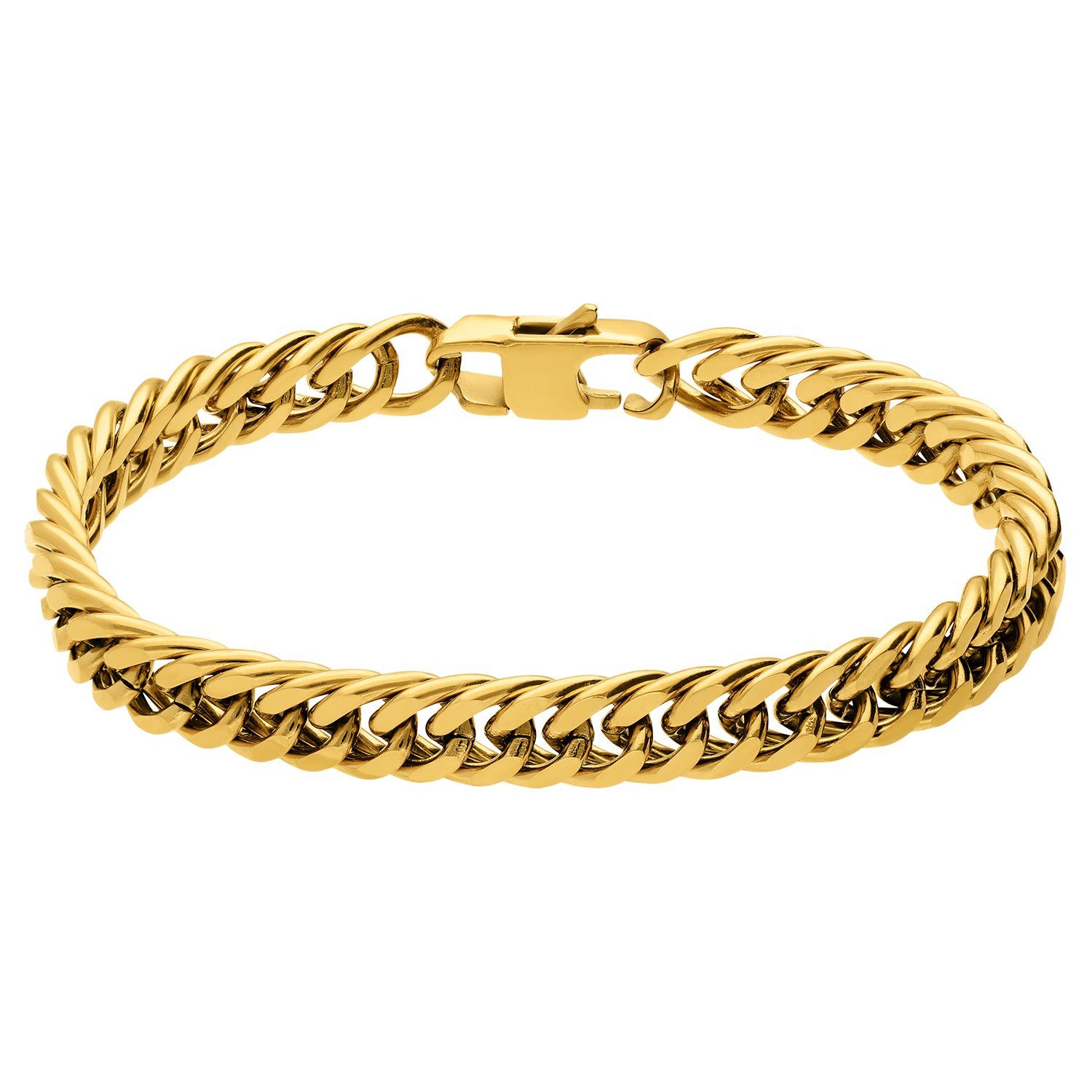 LUCARDI Gliederarmband Armband - Stahl - Gold - Kinder