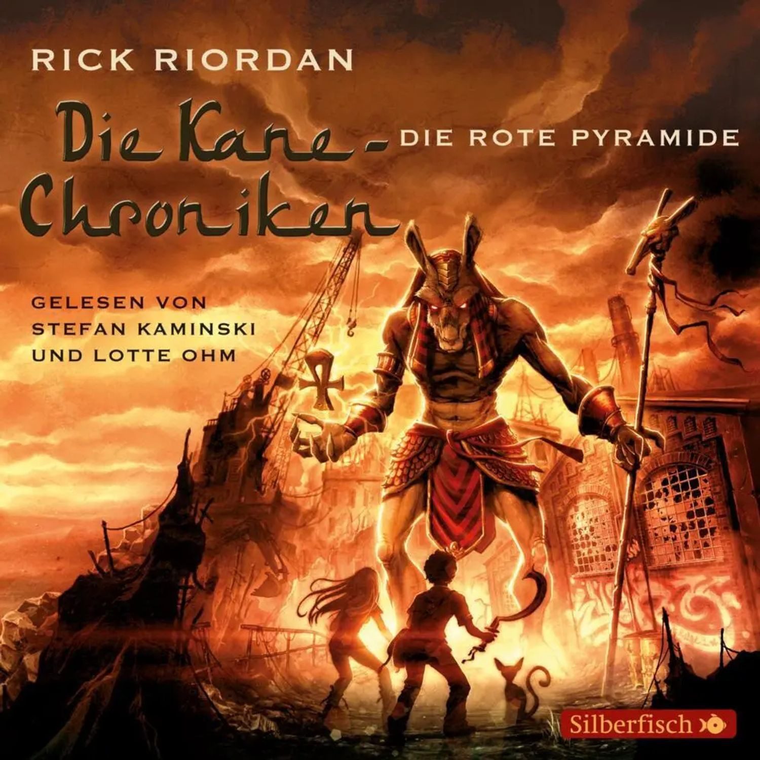 Silberfisch Verlag Hörspiel Die rote Pyramide,6 Audio-CDs