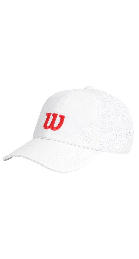 Wilson Baseball Cap Active Perforated Classic (Tenniskappe) weiss - 1 Stück