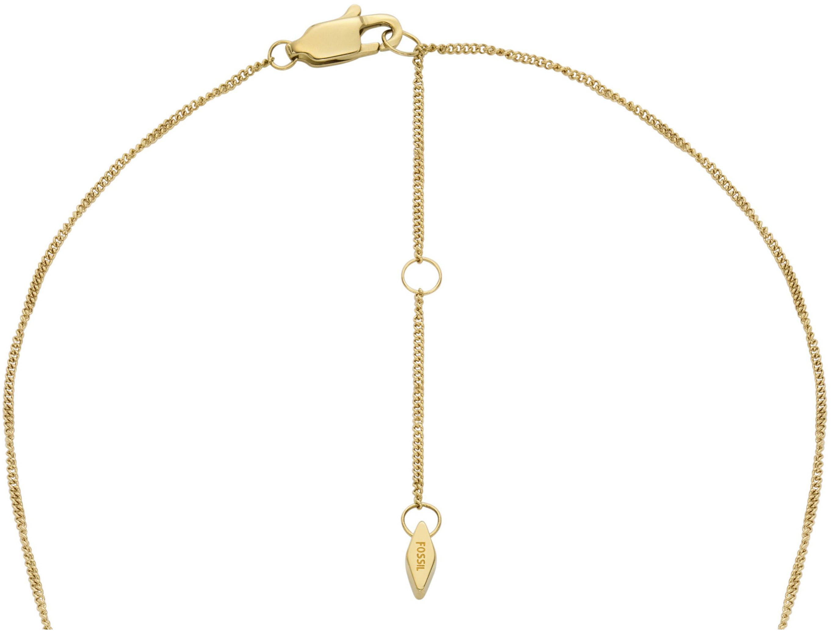 Fossil Kette mit Anhänger Schmuck Gesch... Fossil Kette mit Anhänger Schmuck Gesch...