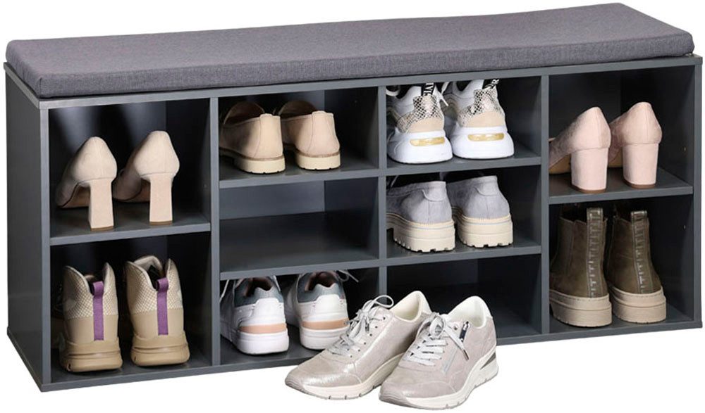 KESPER® Schuhschrank KESPER Schuhschrank mit Sitzkissen – Bild 4 von 5