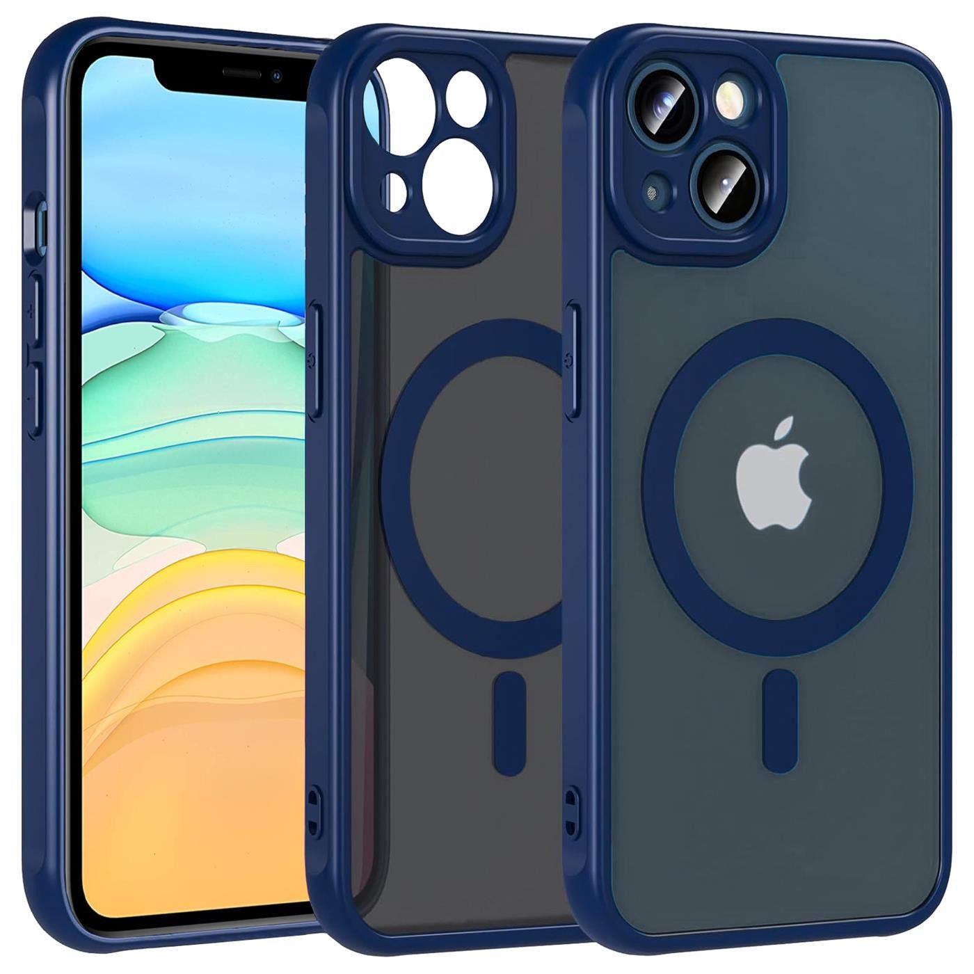 CoolGadget Handyhülle für Apple iPhone 11 6,1 Zoll, Kamera Schutz Hülle Silikon Hard Case Schutzhülle für Magsafe Zubehör