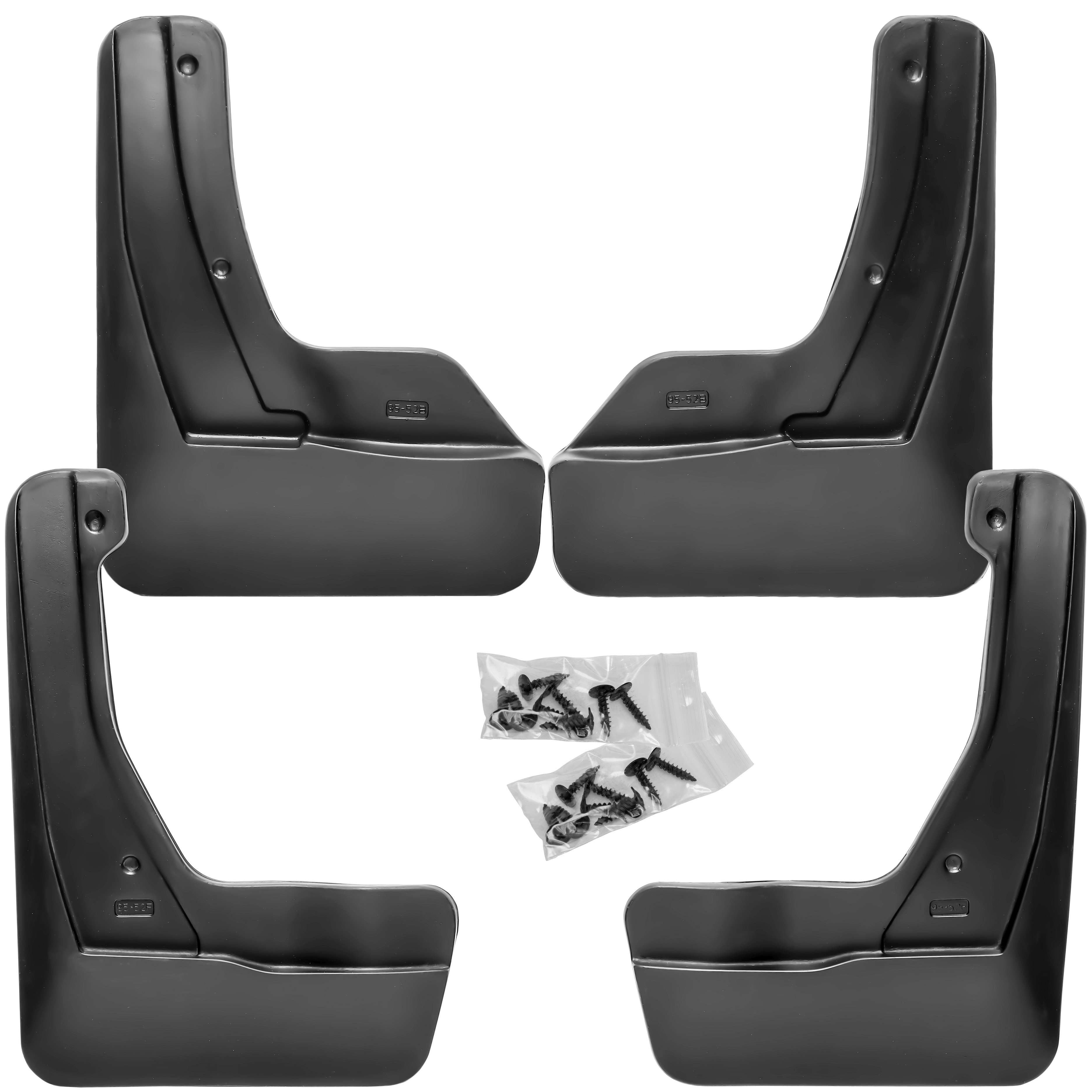 Kfz-Schmutzfänger Set vorne + hinten für VW Tiguan II, nur R-LINE, AD1, ab 2016-
