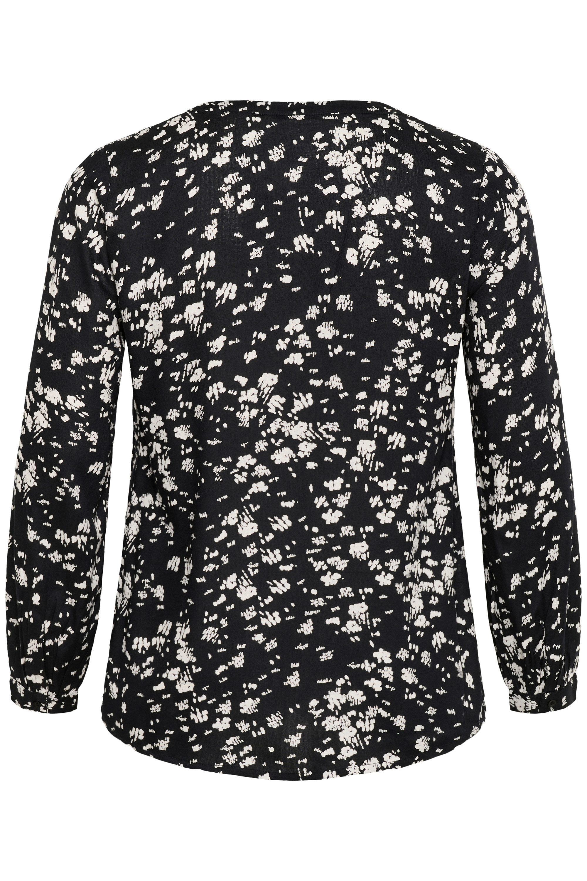 KAFFE Curve Langarmbluse Langarm-Bluse KCbella Große günstig online kaufen