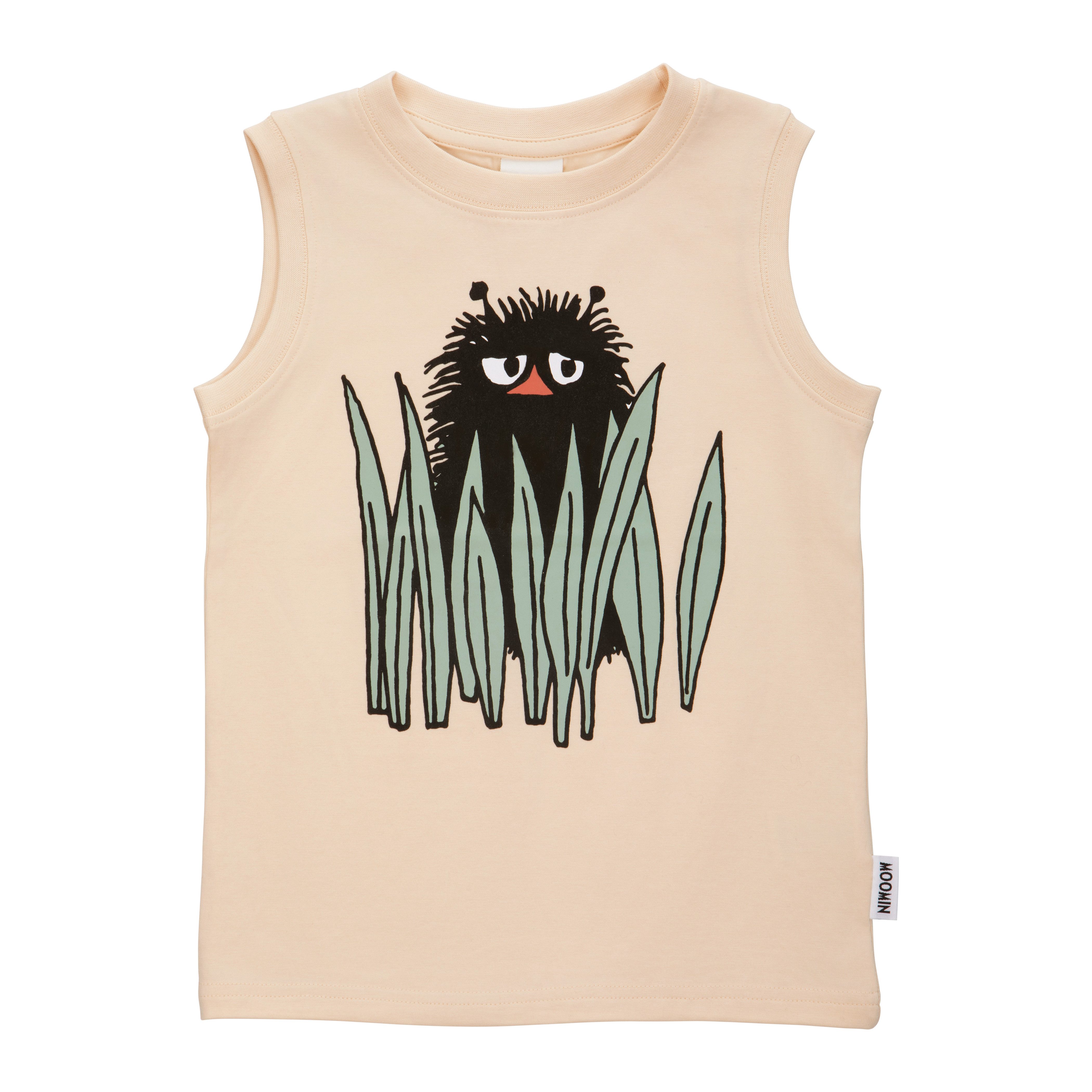 Moomin by Martinex Tanktop Martinex Moomin ärmelloses Shirt in beige mit Stinky Motiv