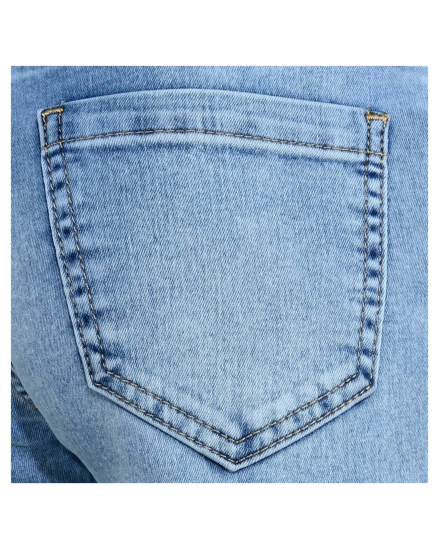 Jeans EFFECT (1-tlg) 5-Pocket-Jeans Mädchen Bootcut BLUE