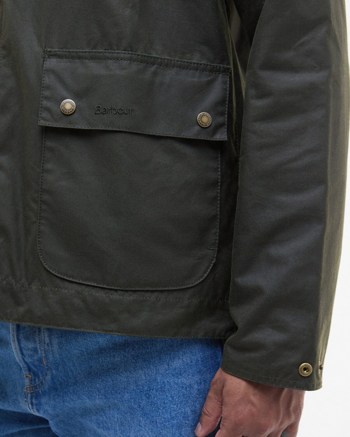 Barbour Allwetterjacke Wachsjacke Short Bedale Tartan