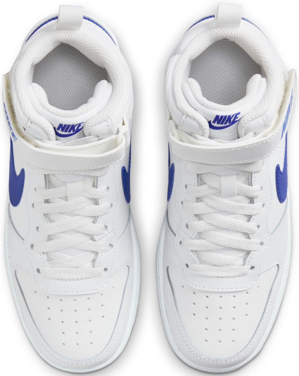 Air Sneaker BOROUGH COURT des 2 Force Spuren Nike auf 1 white (GS) Sportswear Design den MID summit
