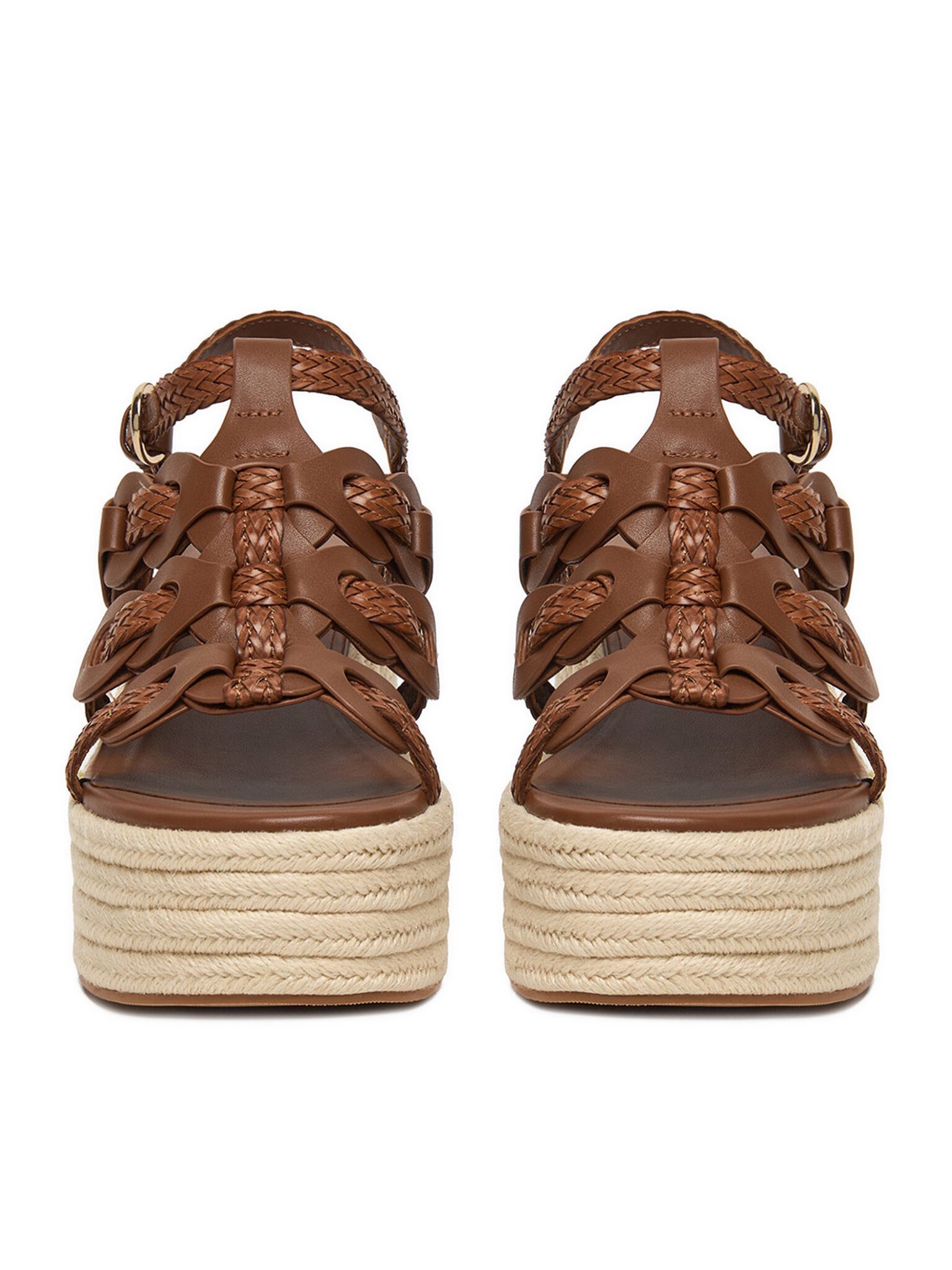 Badura Badura Damen Sandals Braun Badura-EO-AMANI-LT0228-26-806 Camel Sandale