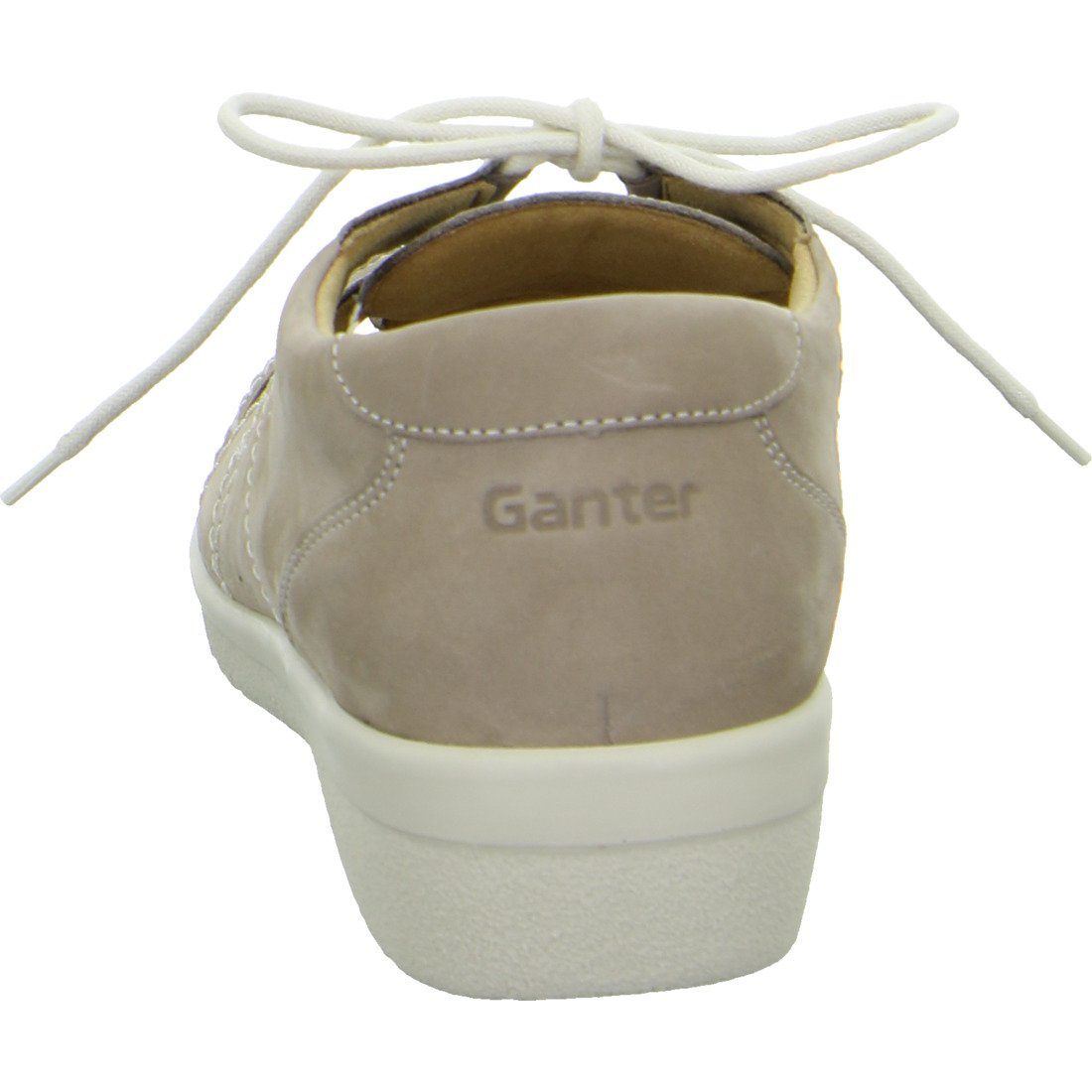 Schuhe, beige Schnürschuh Damen Nubuk 048875 - Inge Schnürschuh Ganter Ganter