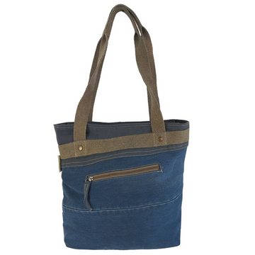 Sunsa Shopper Vintage Handtasche. Nachhaltig Shopper vegane Schultertasche, Vegane Tasche, Nachhaltig