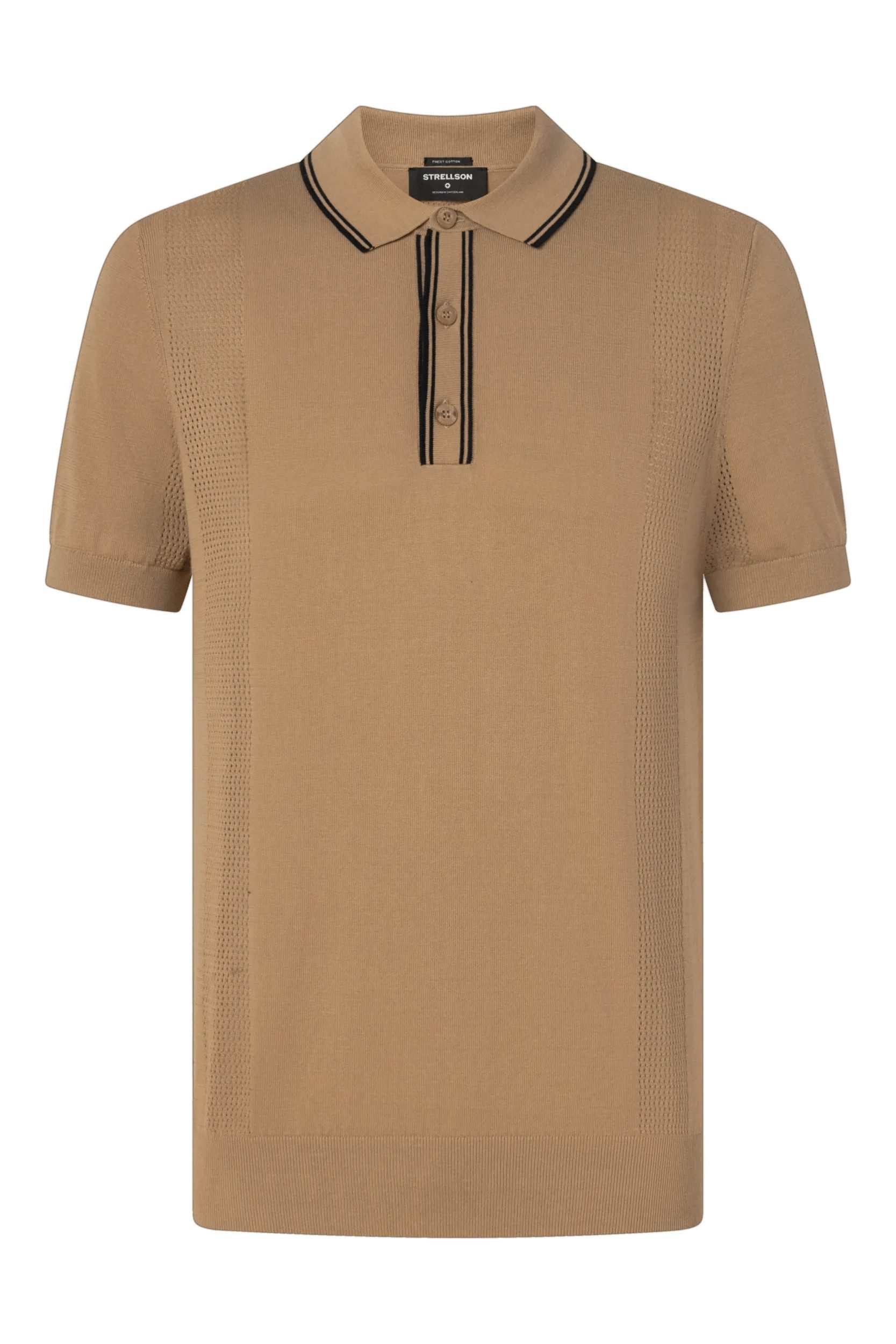 Strellson T-Shirt Vincent-PC, Medium Beige 266